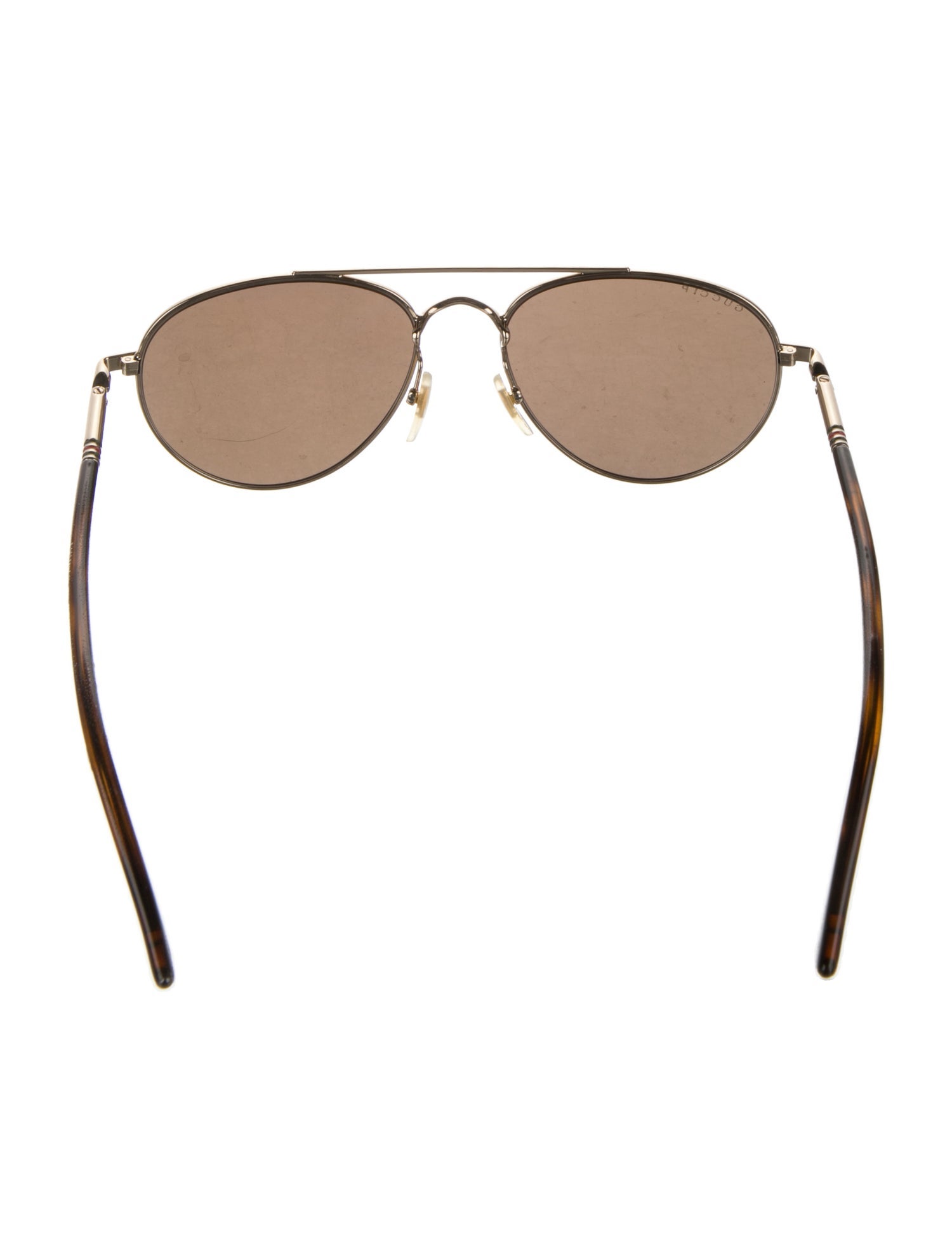 Gucci Interlocking G Logo Aviator Sunglasses