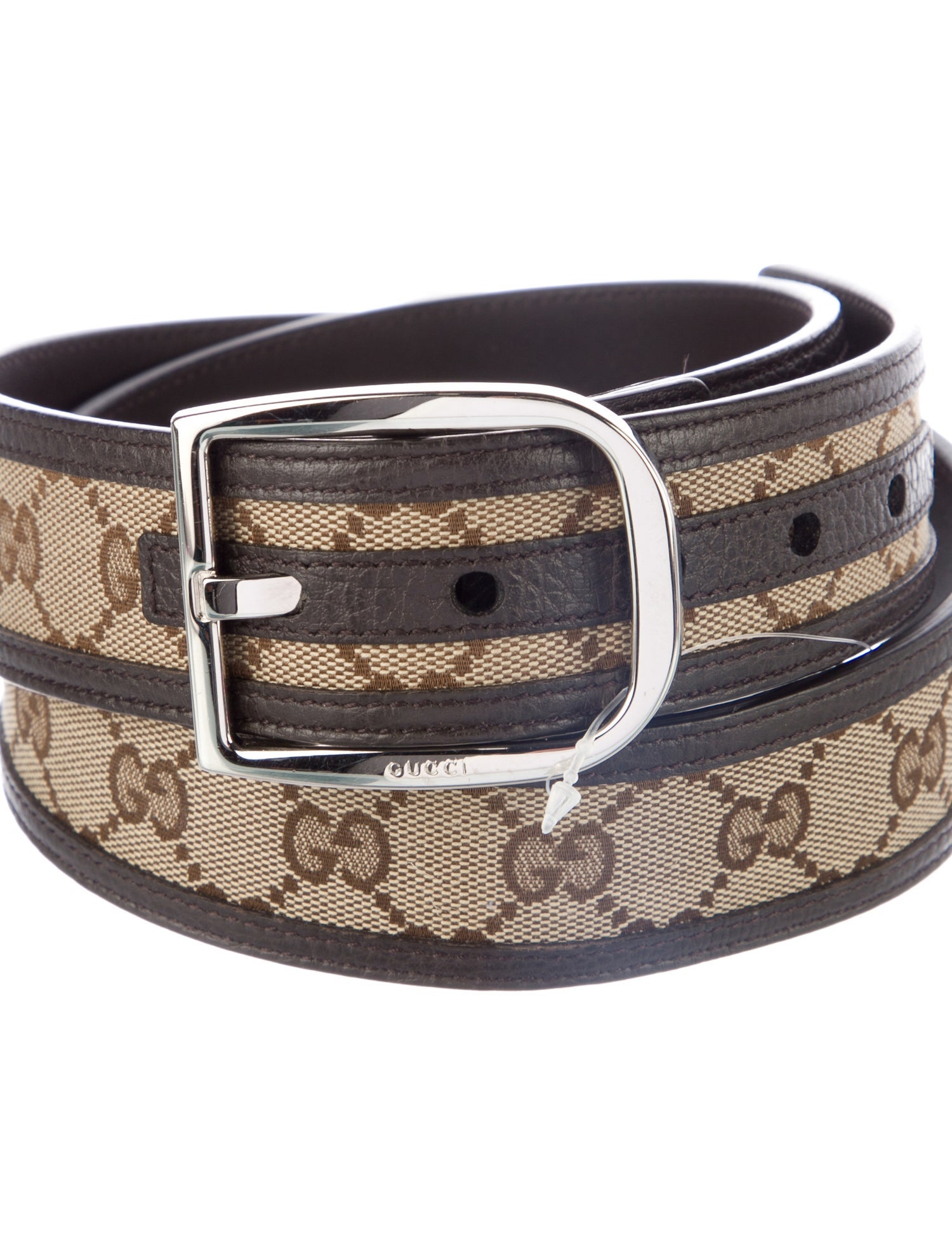 Gucci GG Canvas Canvas Belt