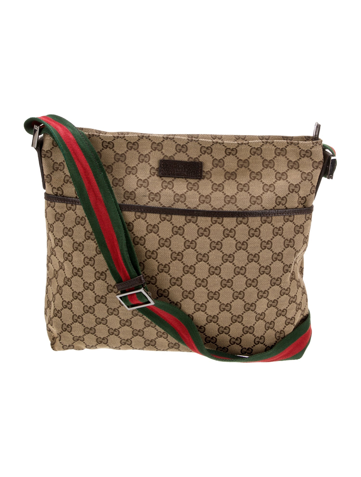 Gucci GG Canvas Messenger Bag