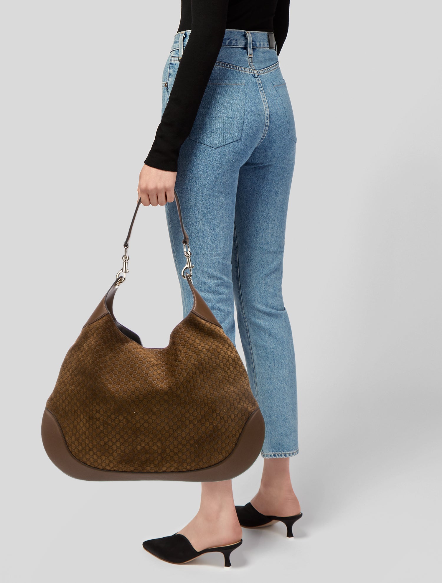 Gucci Micro GG Monogram B Bag Large w/ Tags