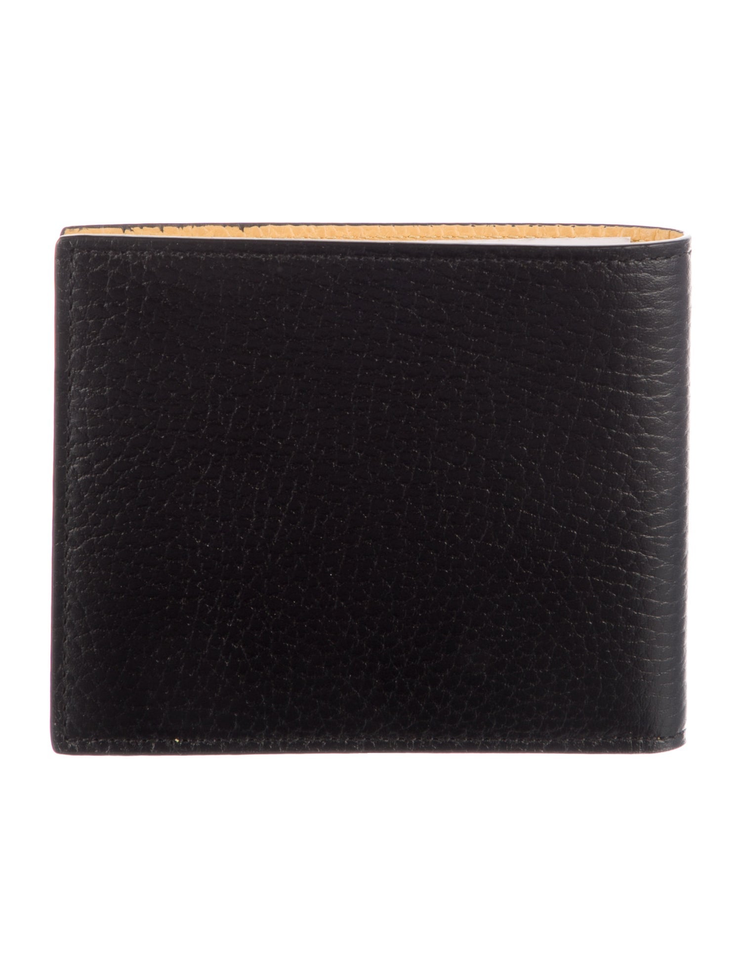 Gucci Interlocking G Logo Leather Bifold Wallet