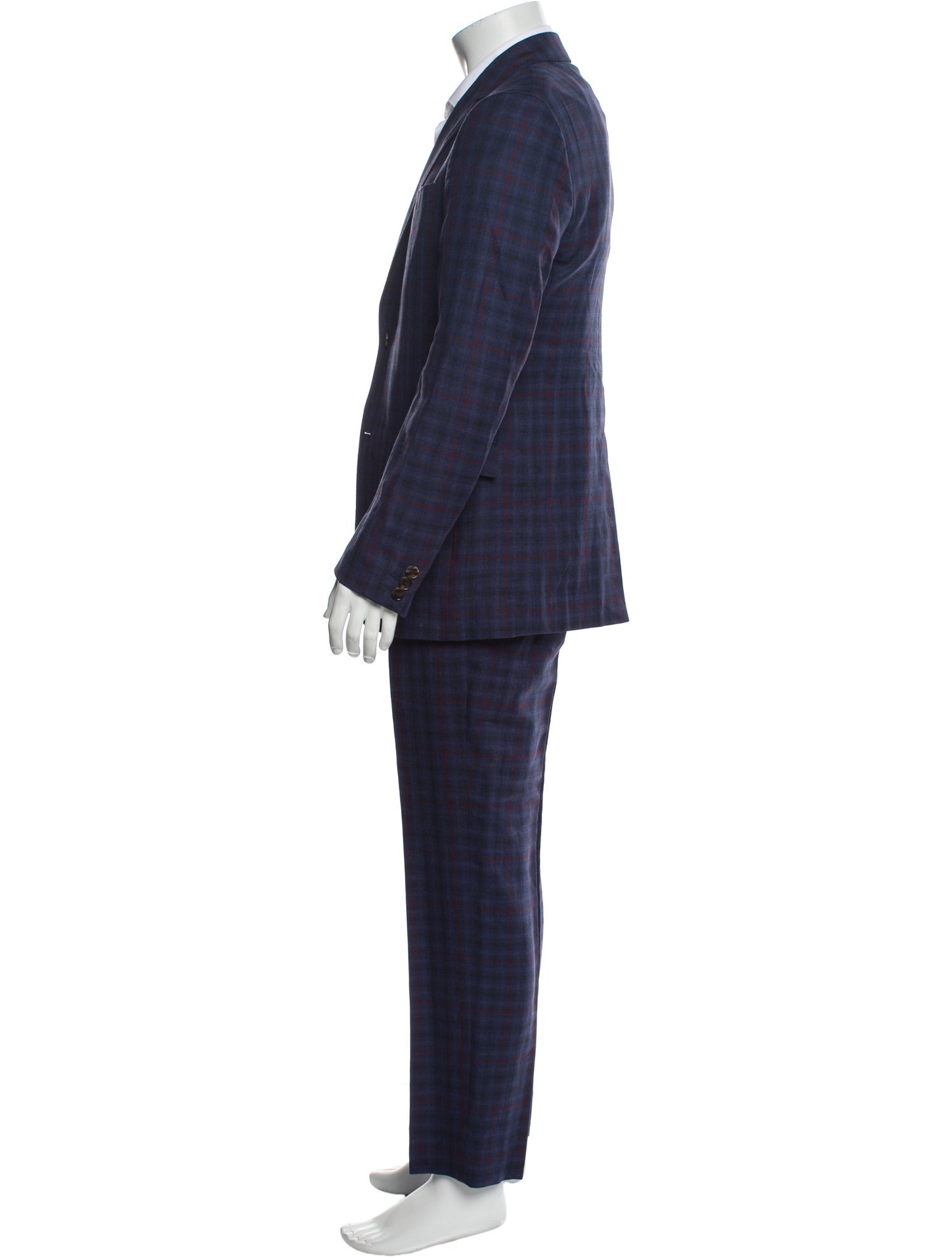 Gucci Wool Patterned Two-Piece Suit