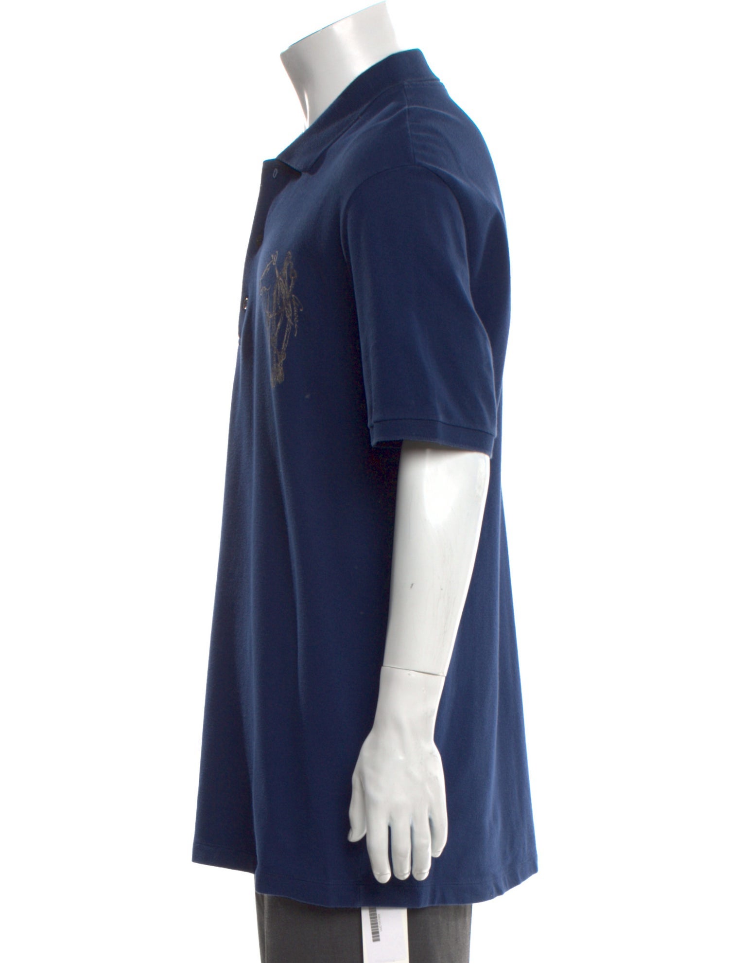 Gucci Collar Short Sleeve Polo Shirt