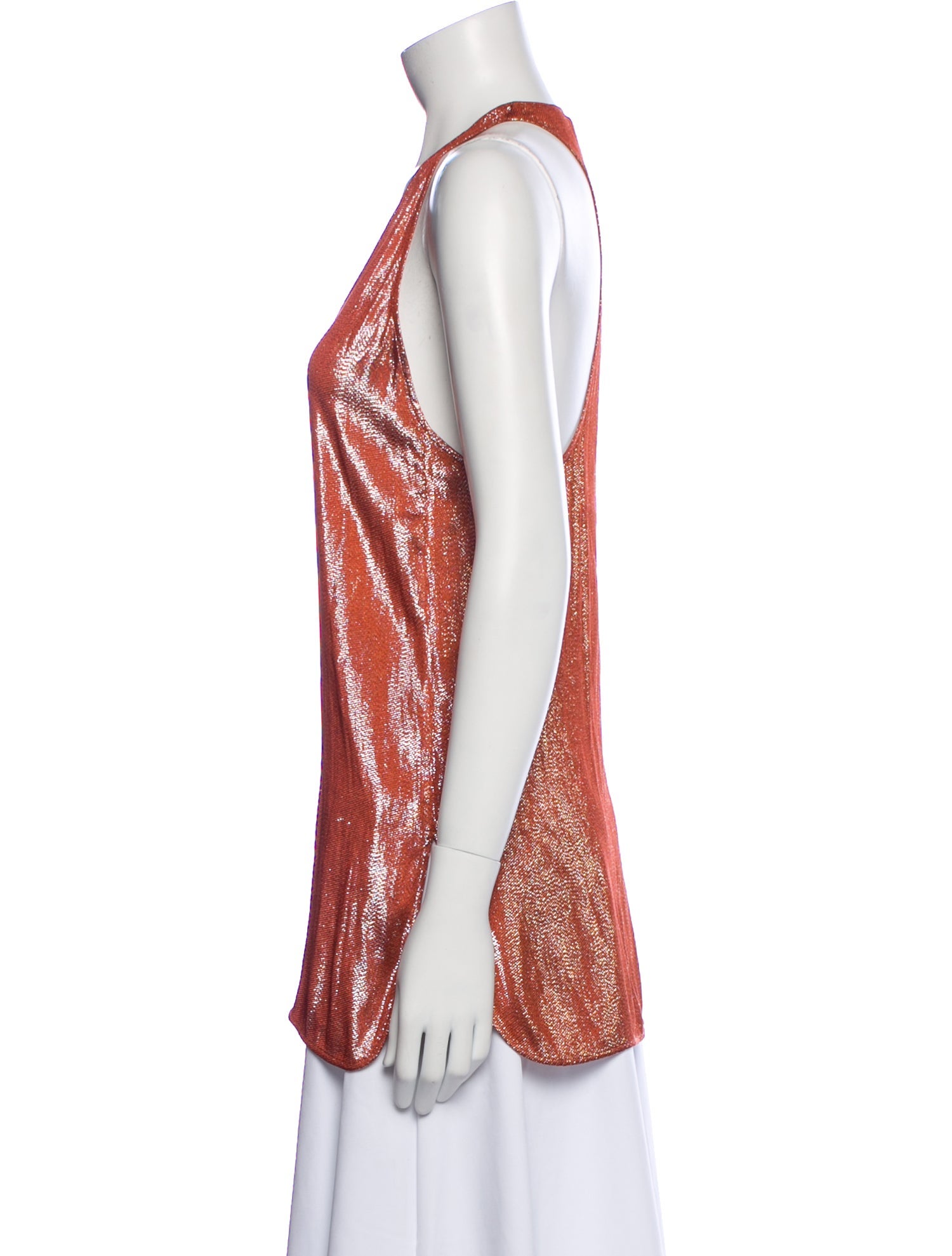 Gucci Scoop Neck Sleeveless Top w/ Tags