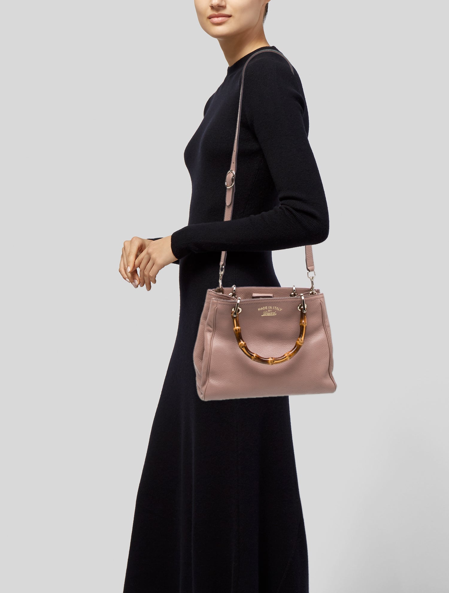 Gucci Bamboo Bamboo Shopper Small