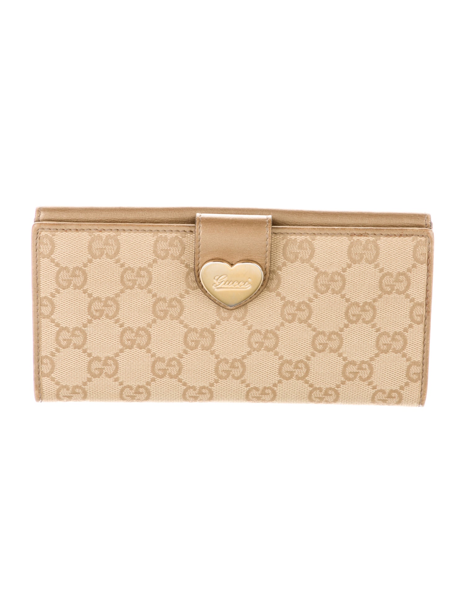 Gucci GG Canvas Canvas Continental Wallet