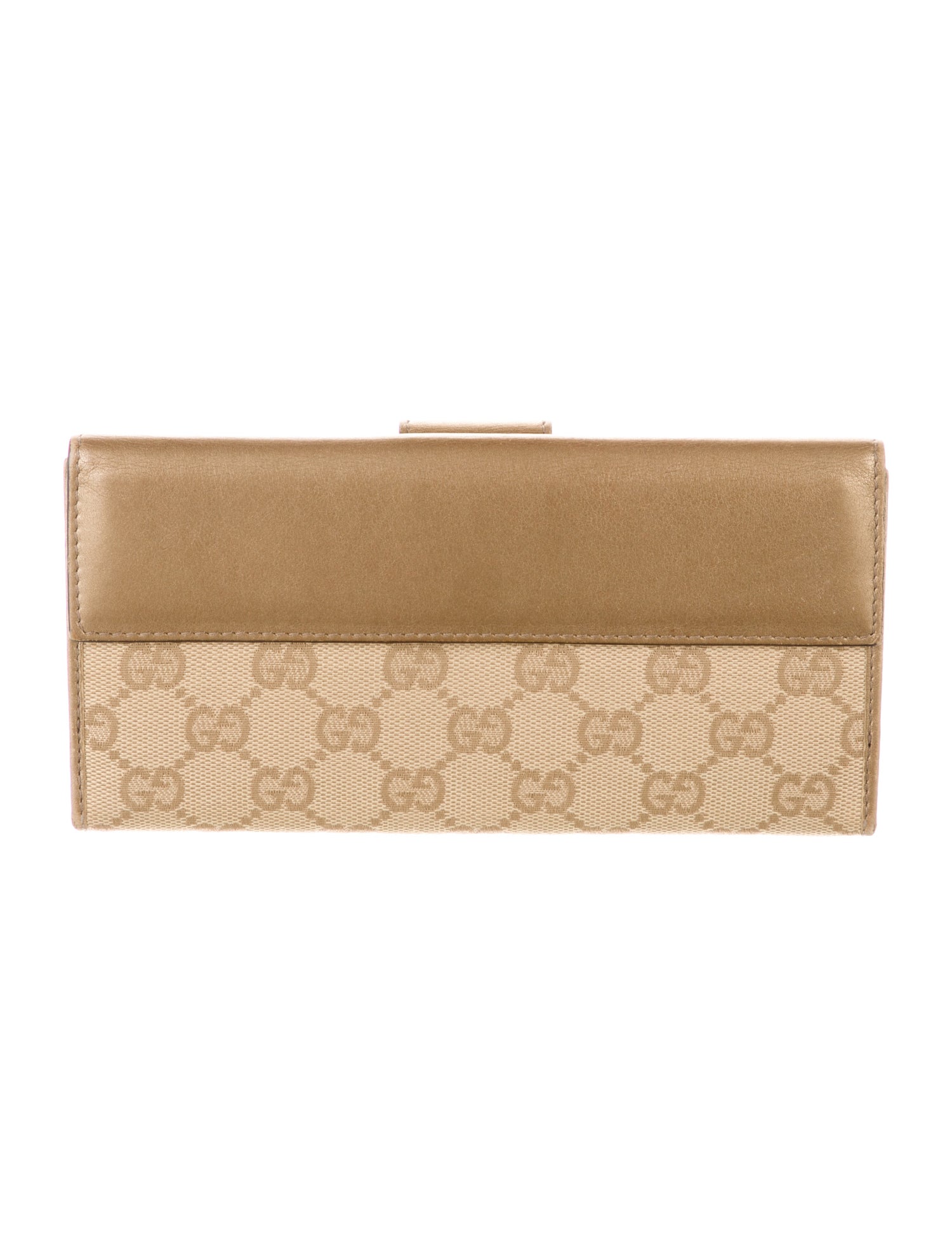 Gucci GG Canvas Canvas Continental Wallet