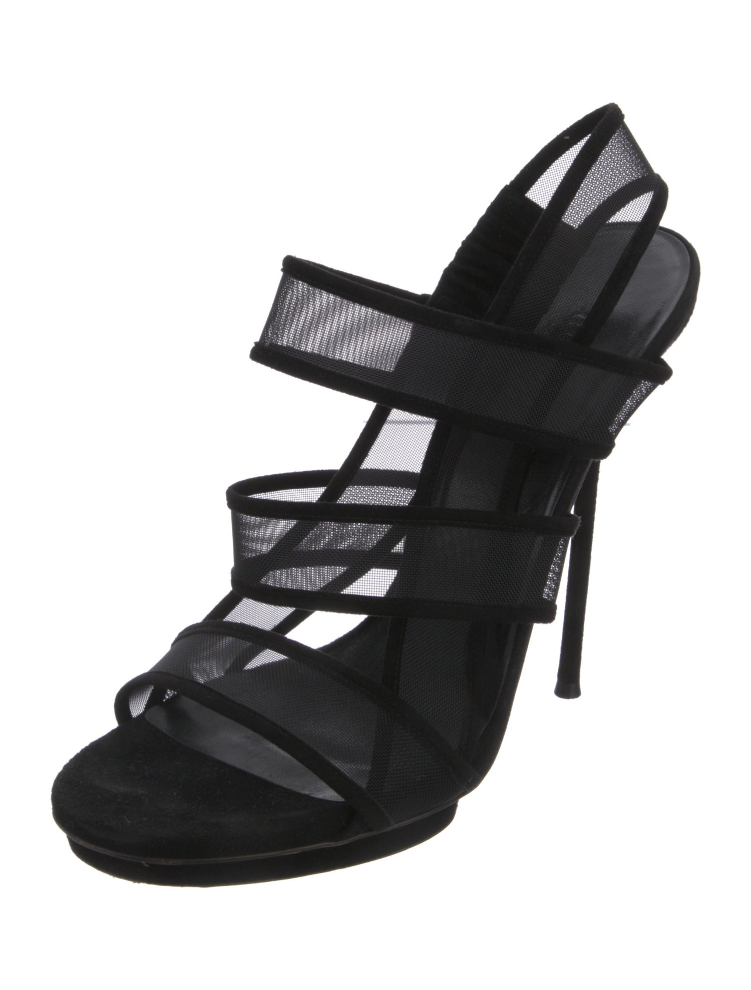 Gucci Suede Slingback Pumps