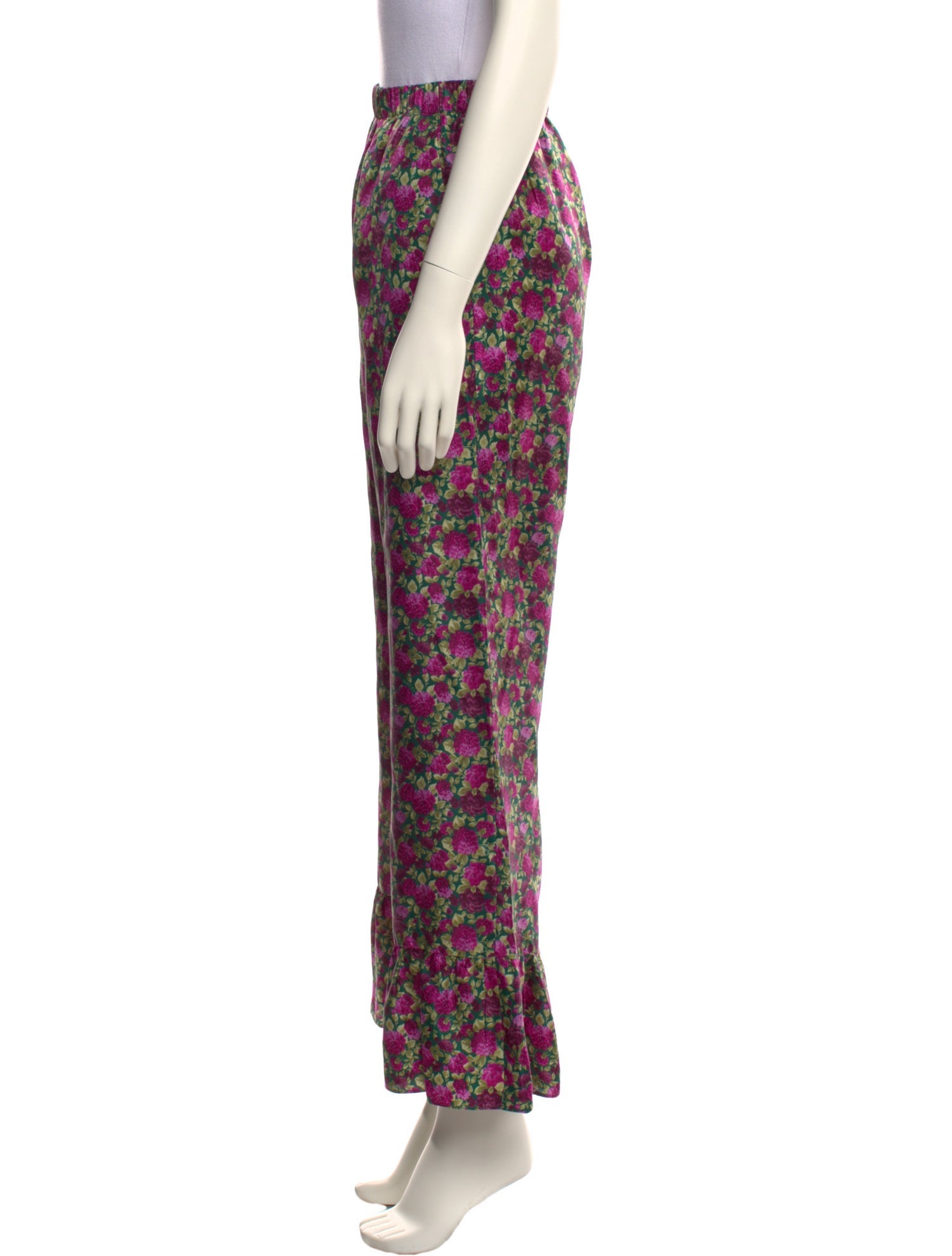 Gucci Silk Wide Leg Pants w/ Tags