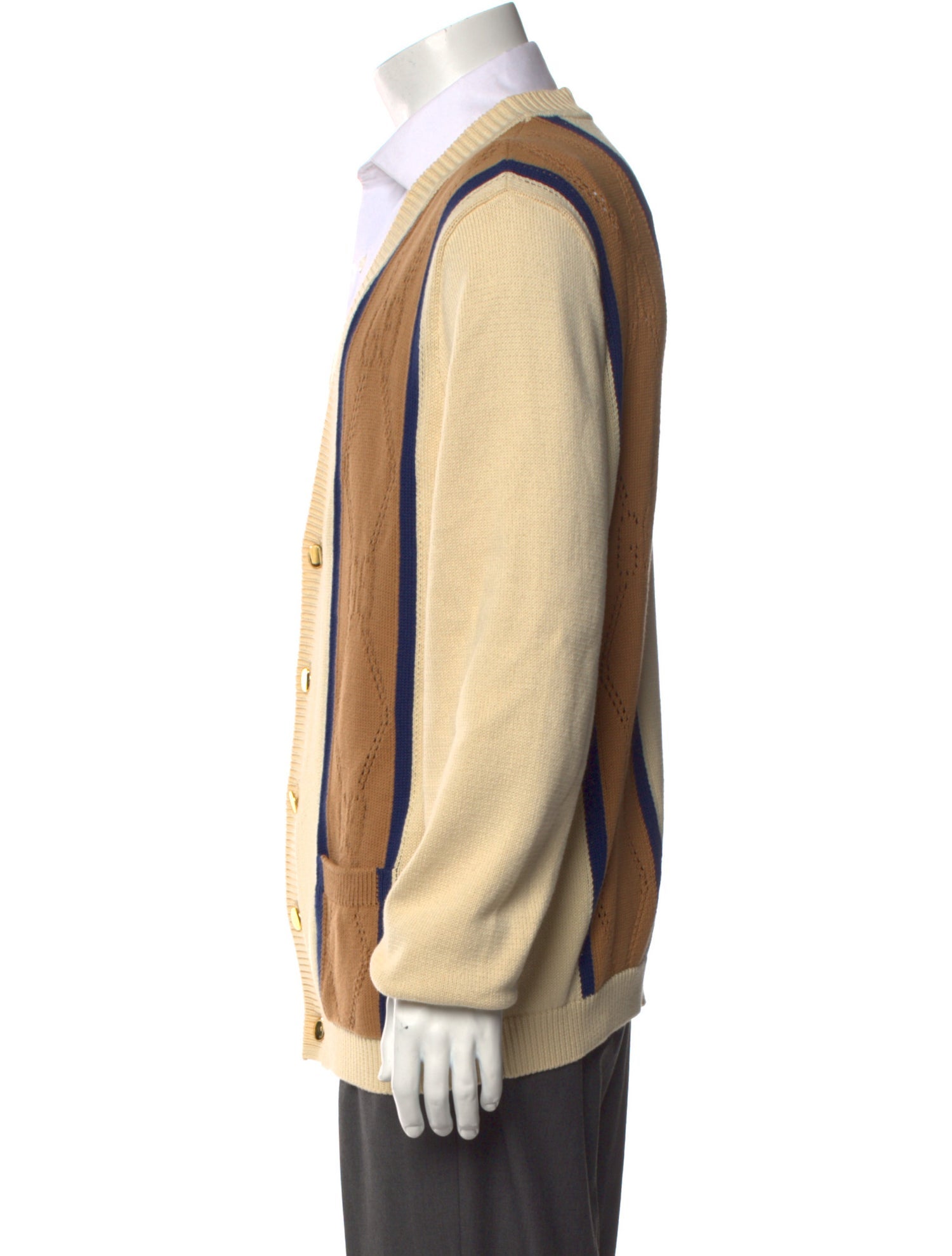 Gucci GG Logo V-Neck Cardigan