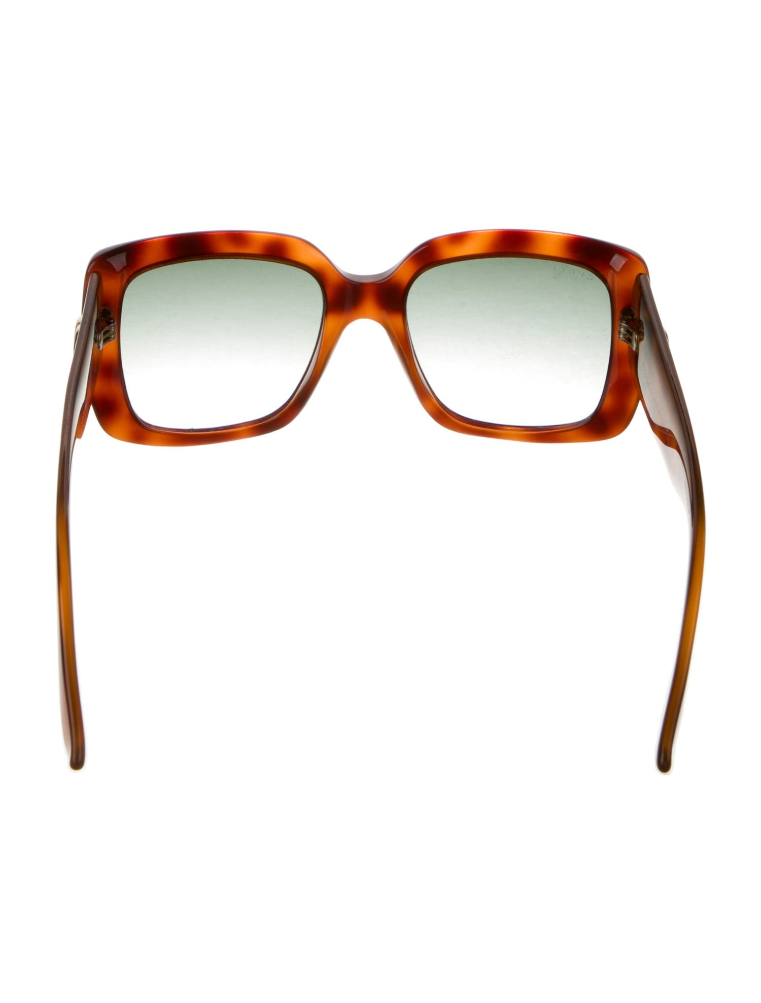 Gucci Interlocking G Logo Square Sunglasses