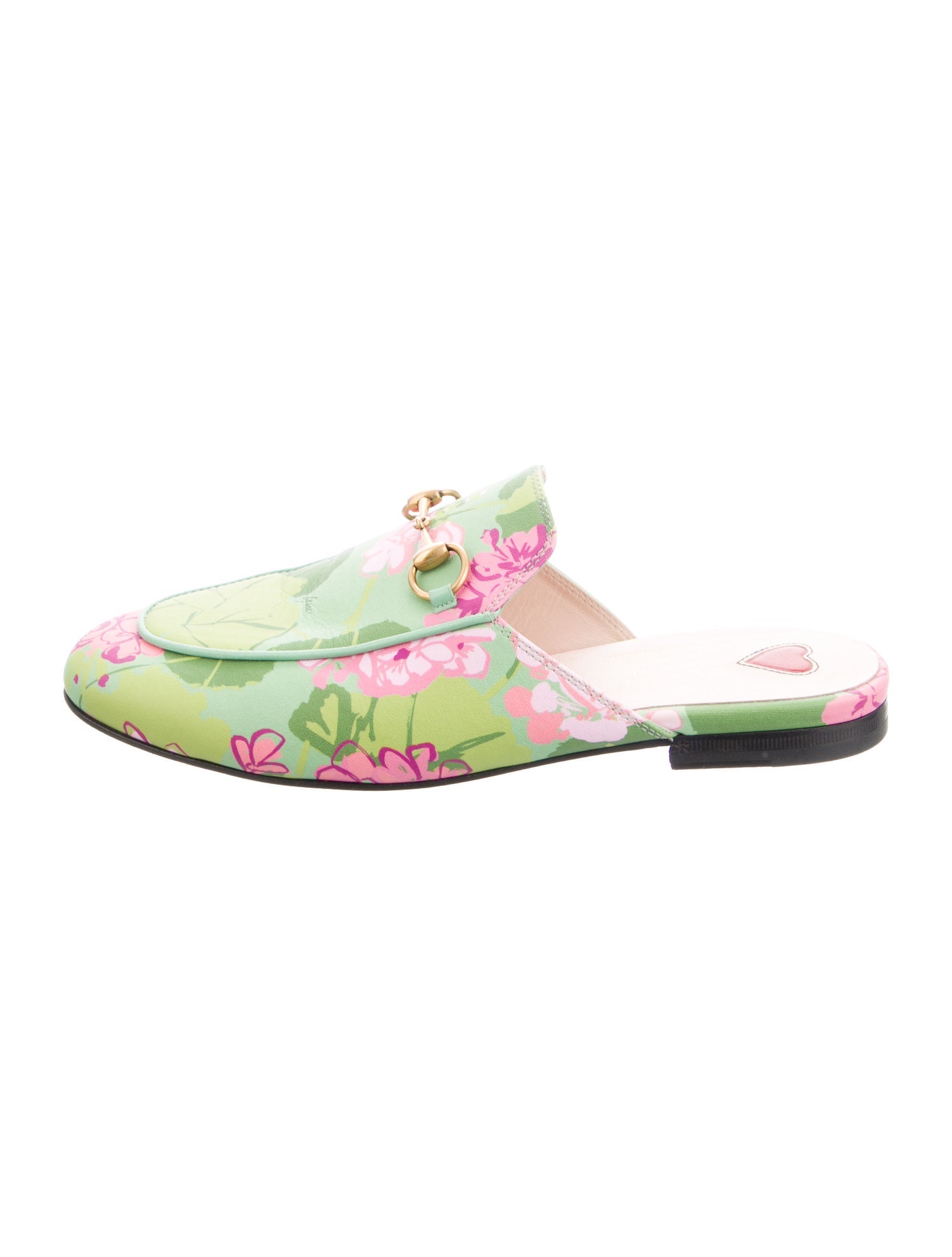 Gucci Horsebit Accent Leather Mules