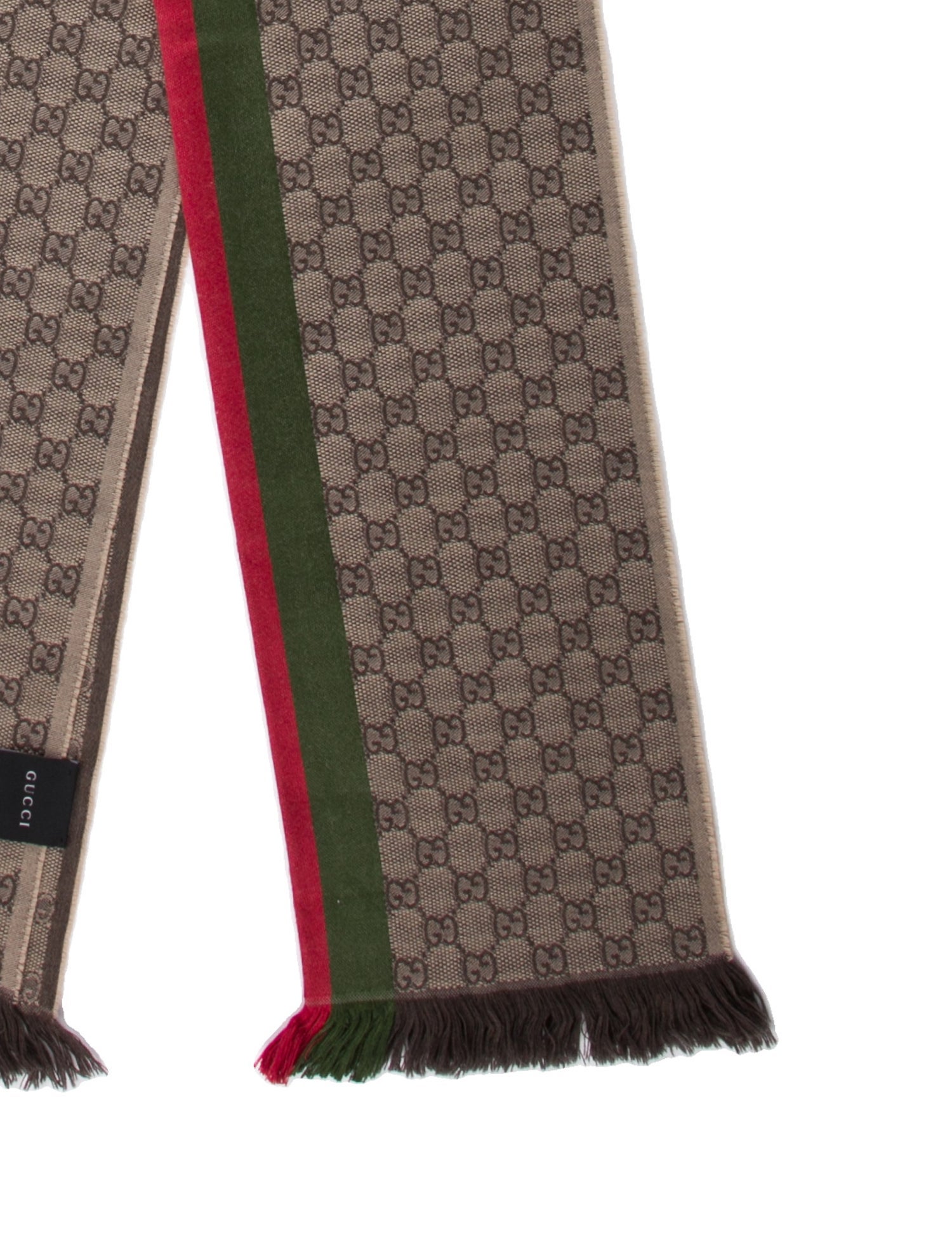 Gucci Wool Printed Scarf