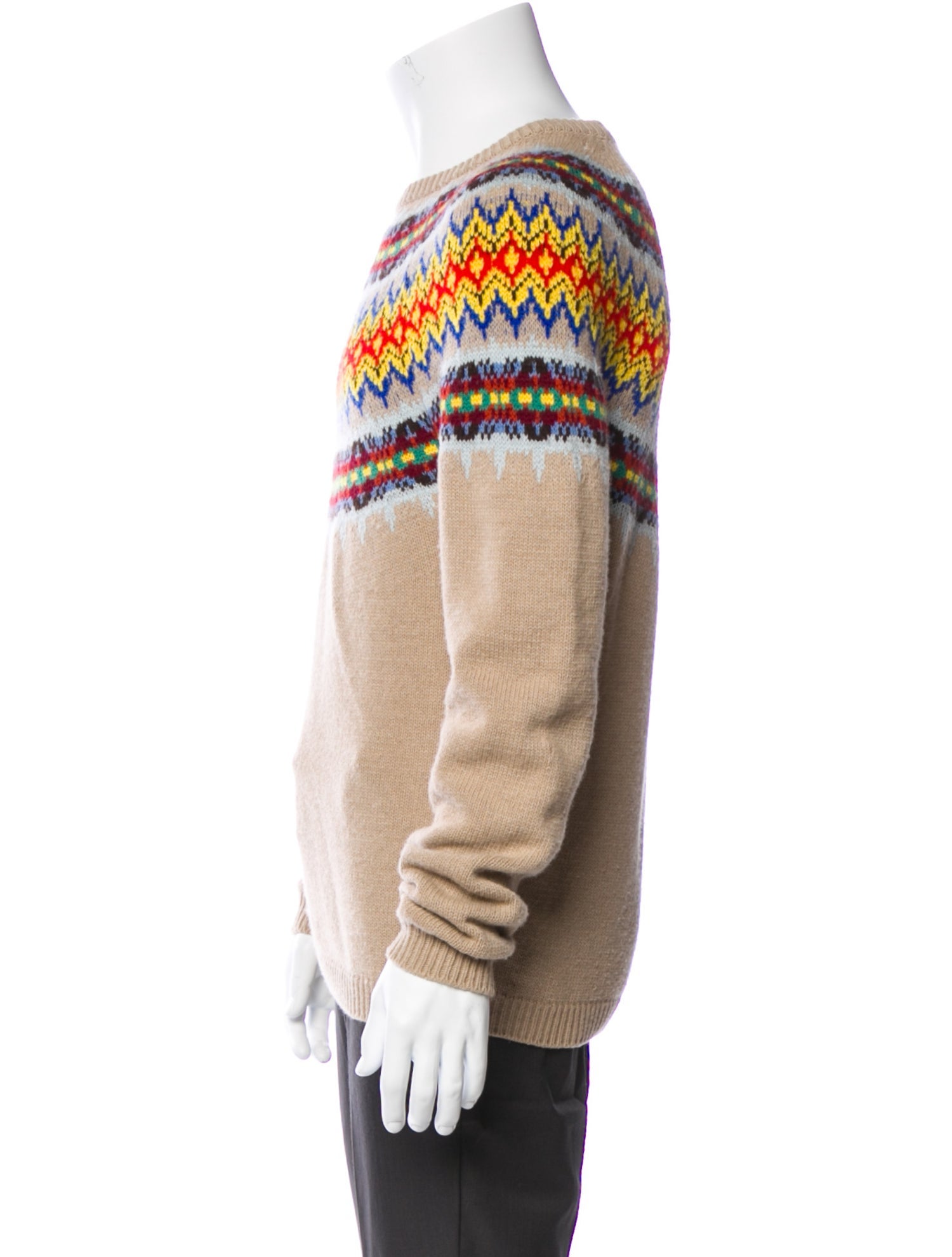 Gucci Wool Printed Pullover