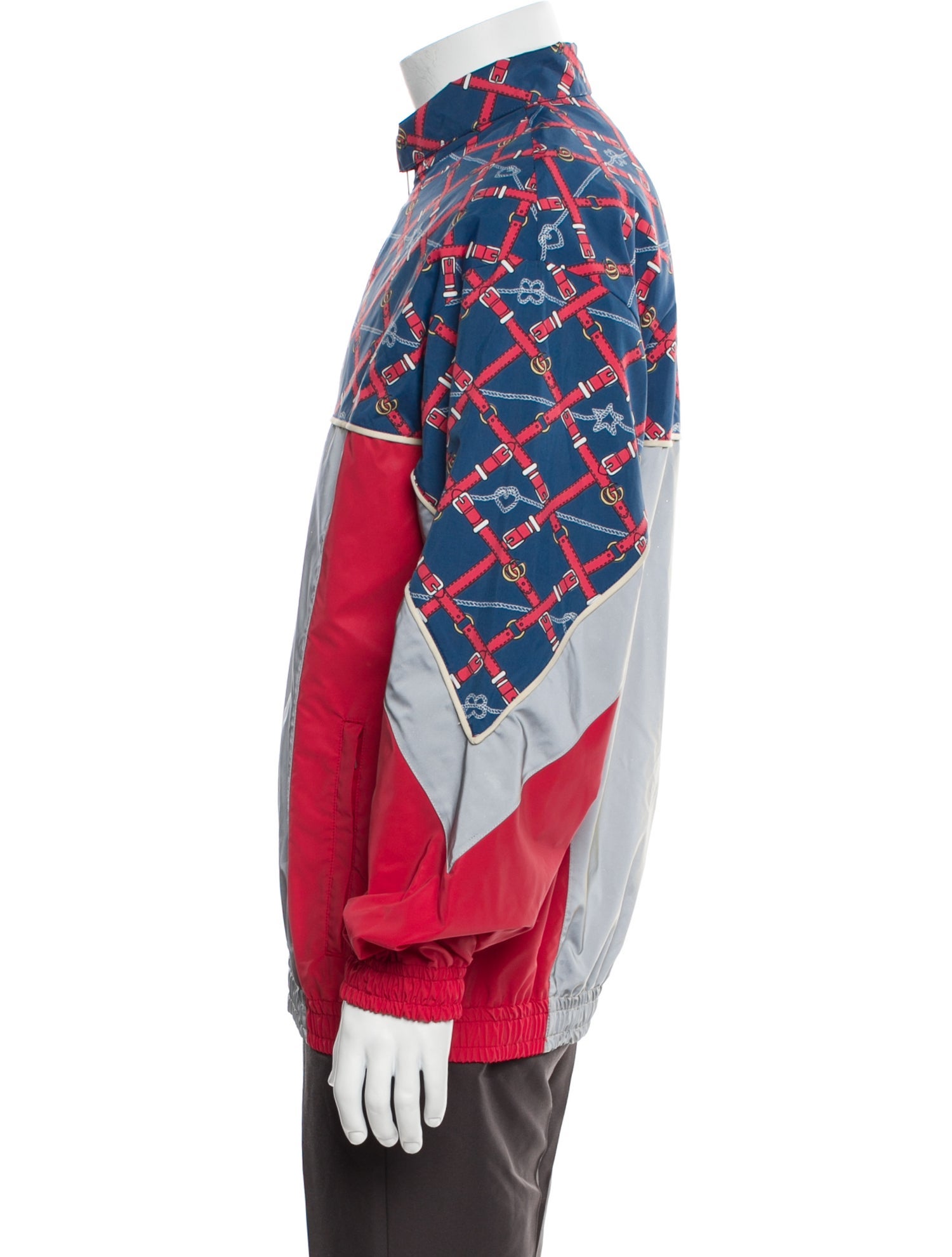 Gucci Double G Logo Windbreaker