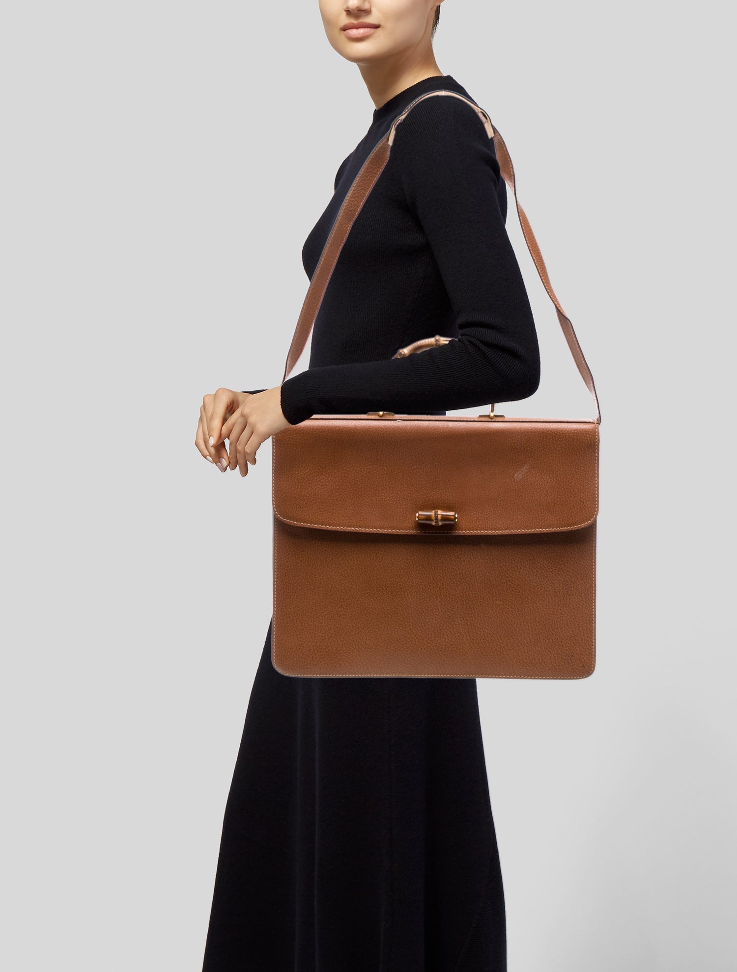 Gucci Bamboo Shoulder Bag Vintage