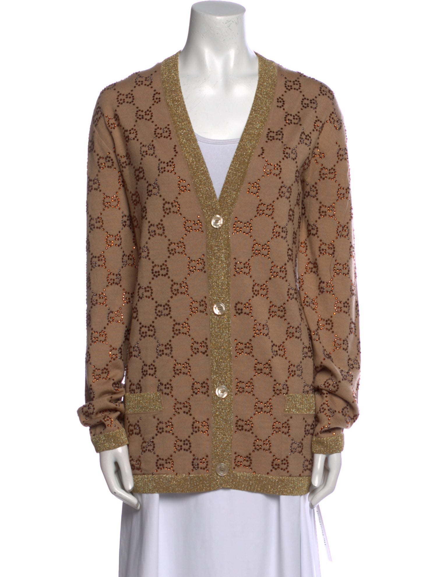 Gucci Wool Printed Sweater