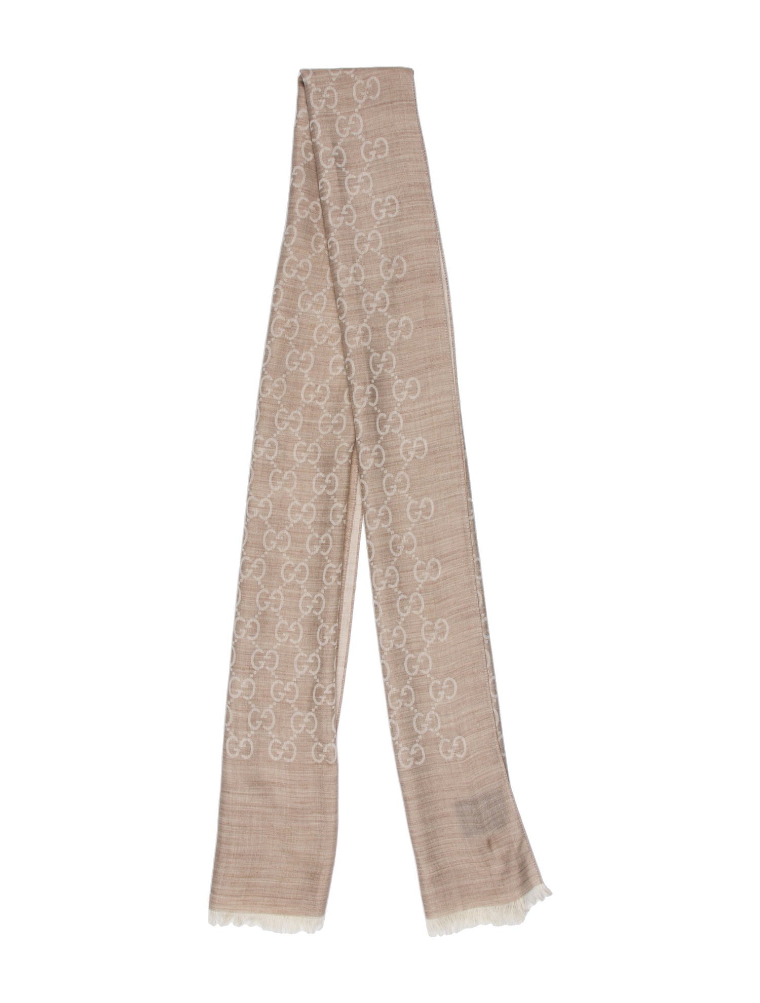 Gucci Wool Printed Scarf