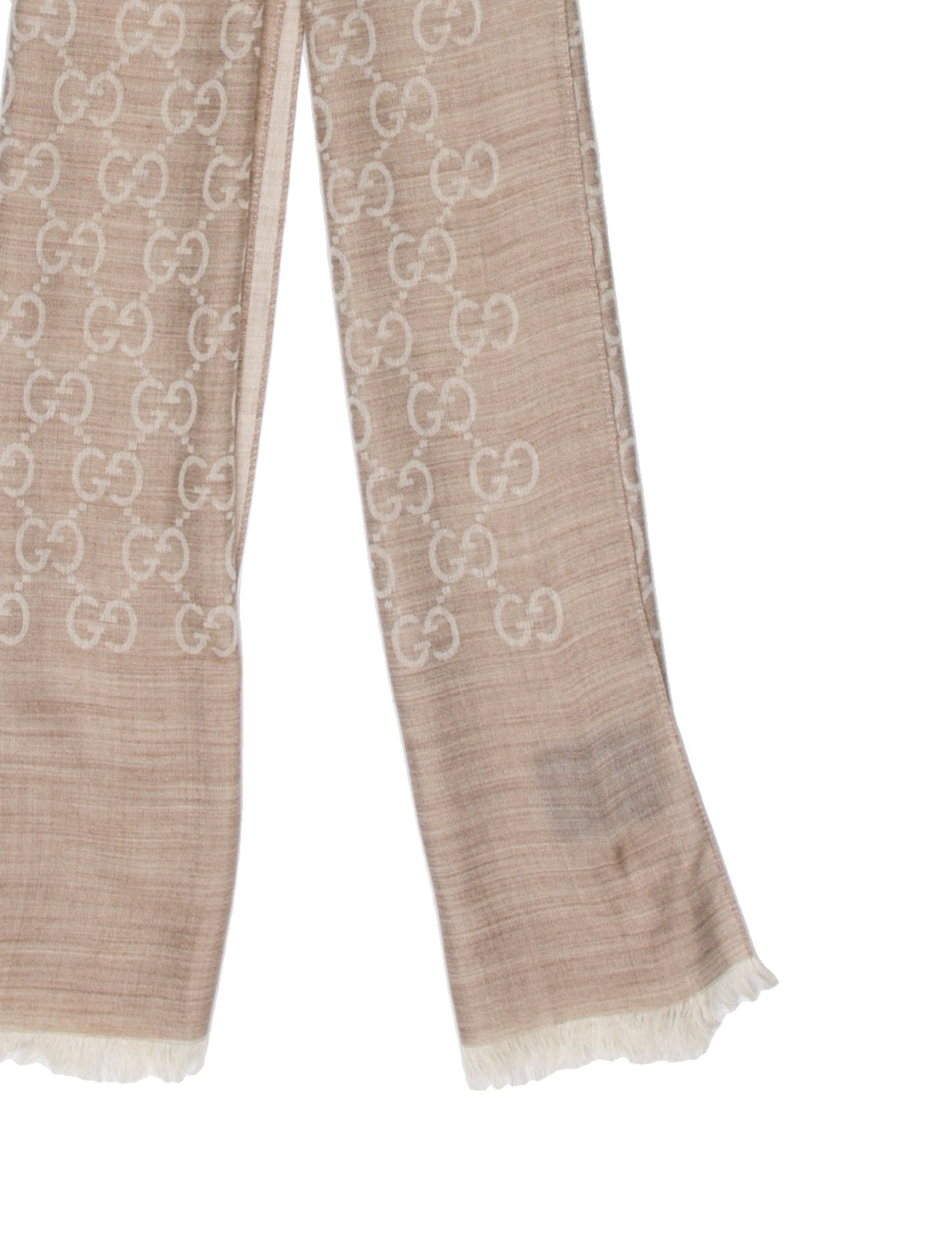 Gucci Wool Printed Scarf