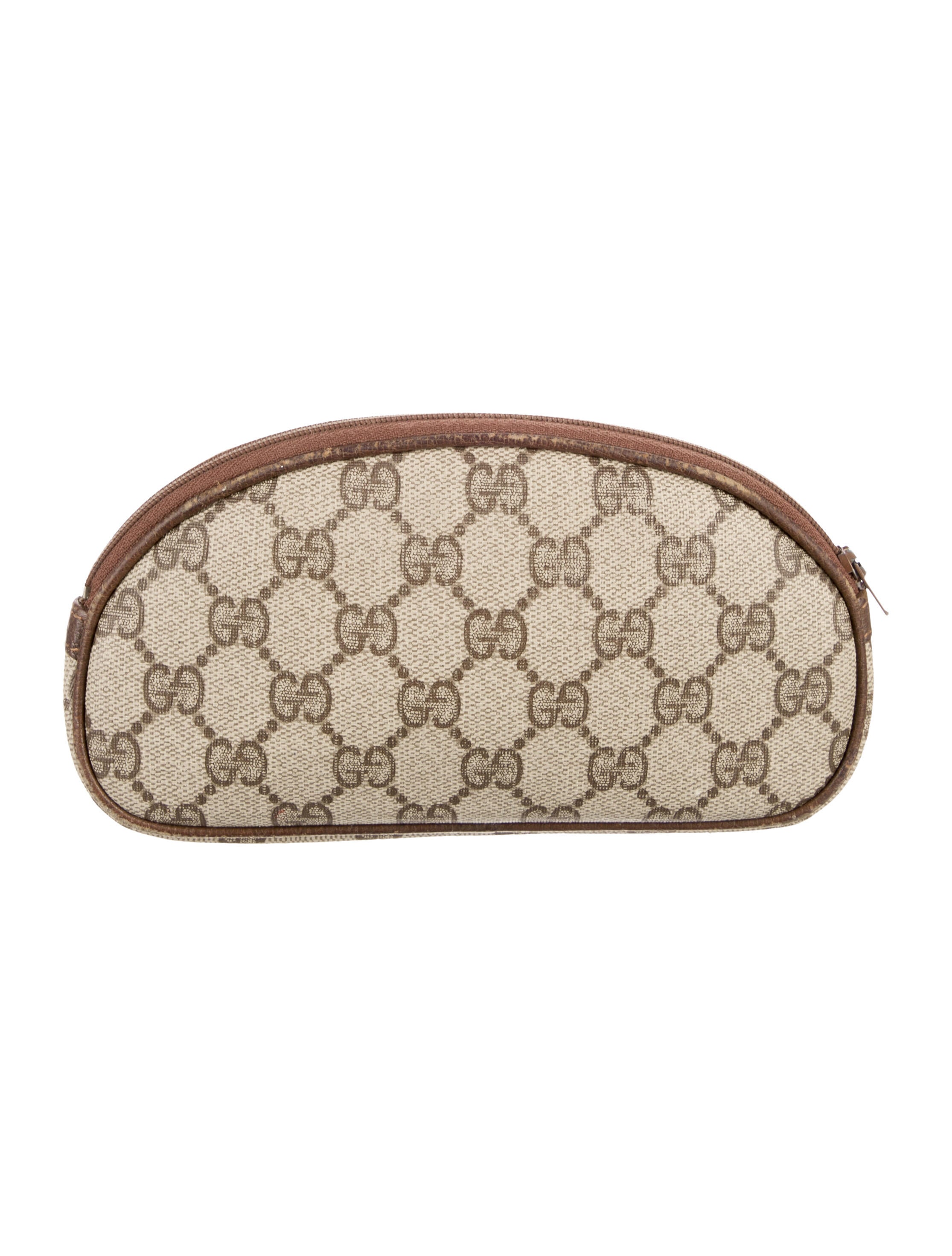 Gucci Coated Canvas Cosmetic Bag