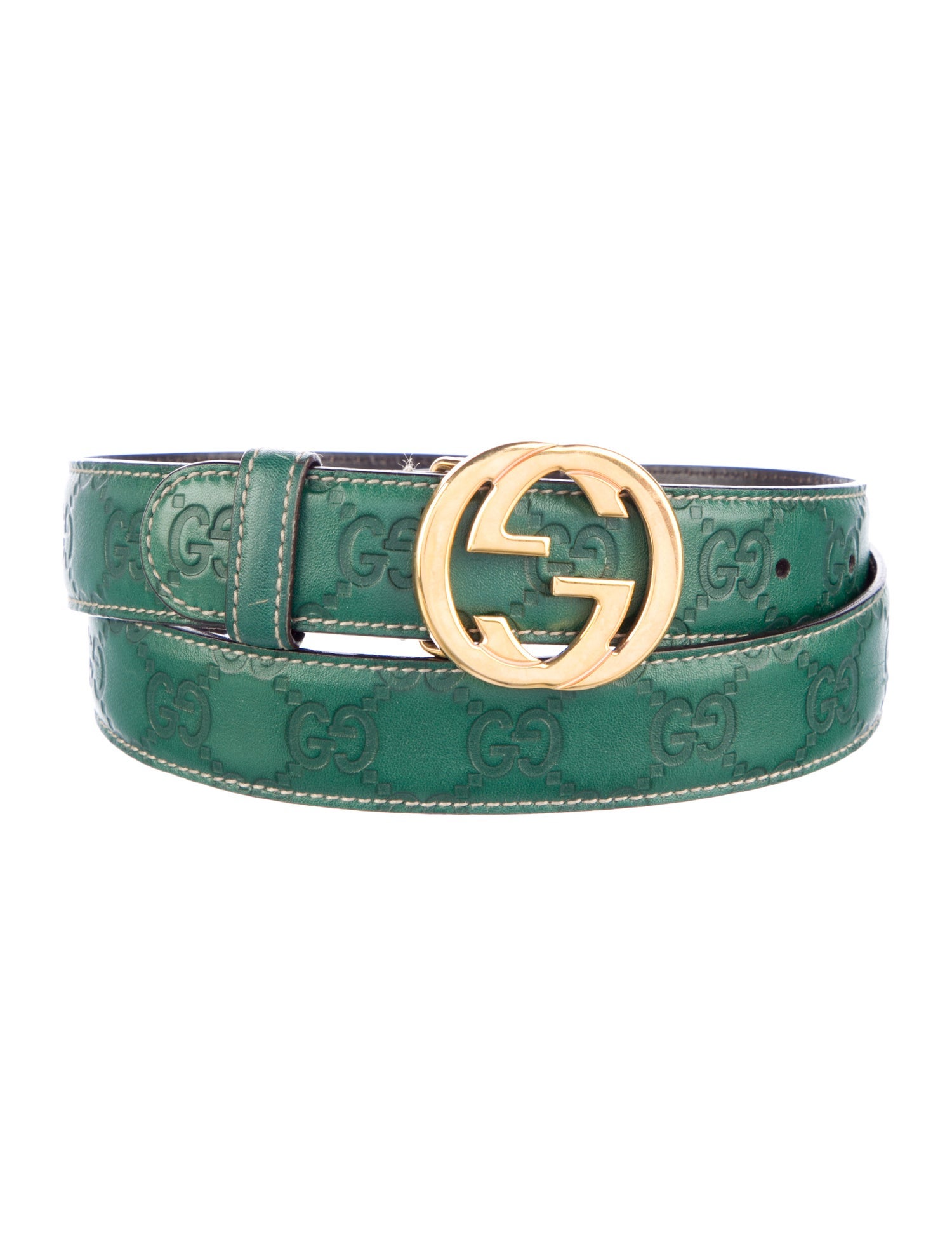 Gucci GG Supreme Leather Belt
