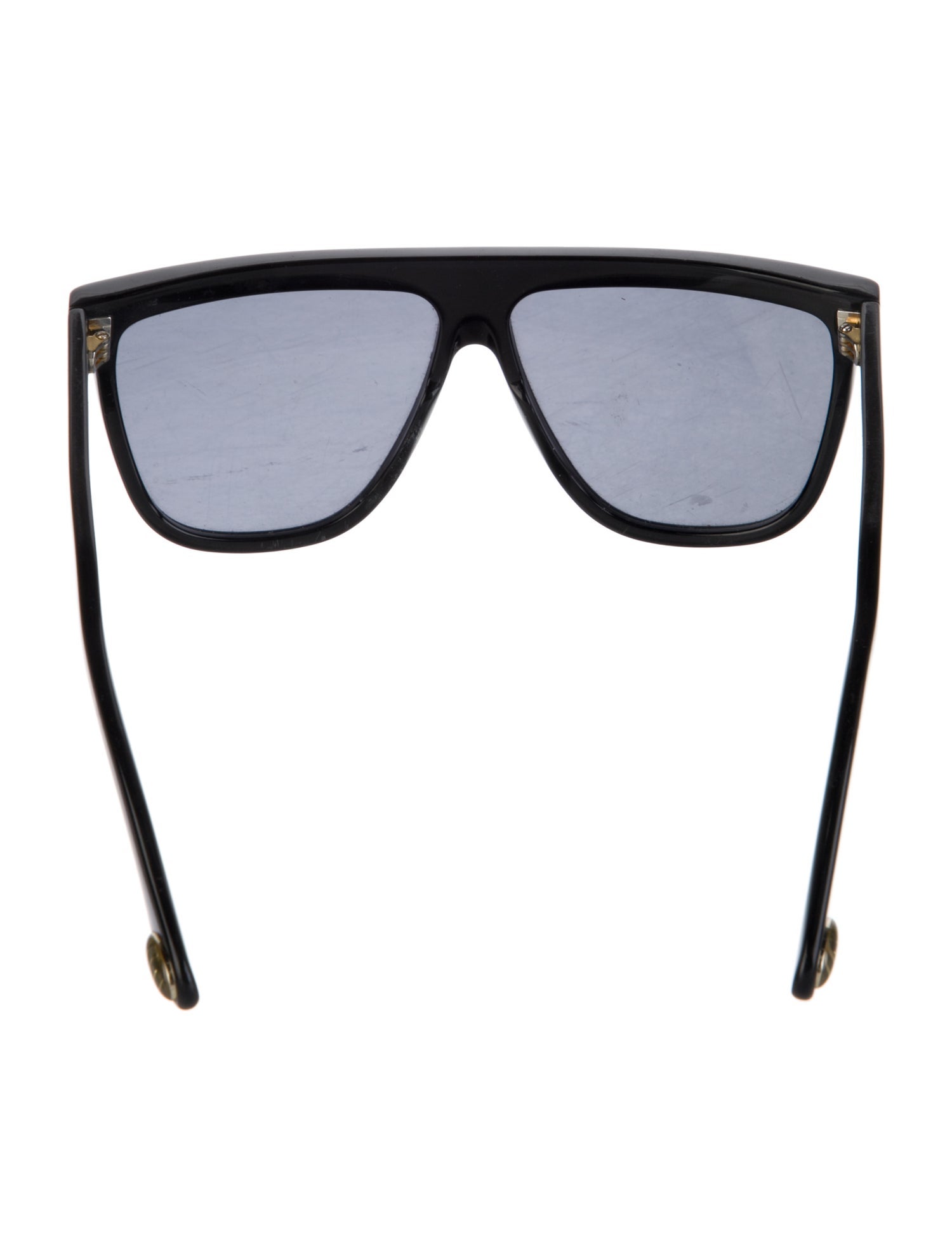 Gucci Guillochet Plaque Oversize Sunglasses