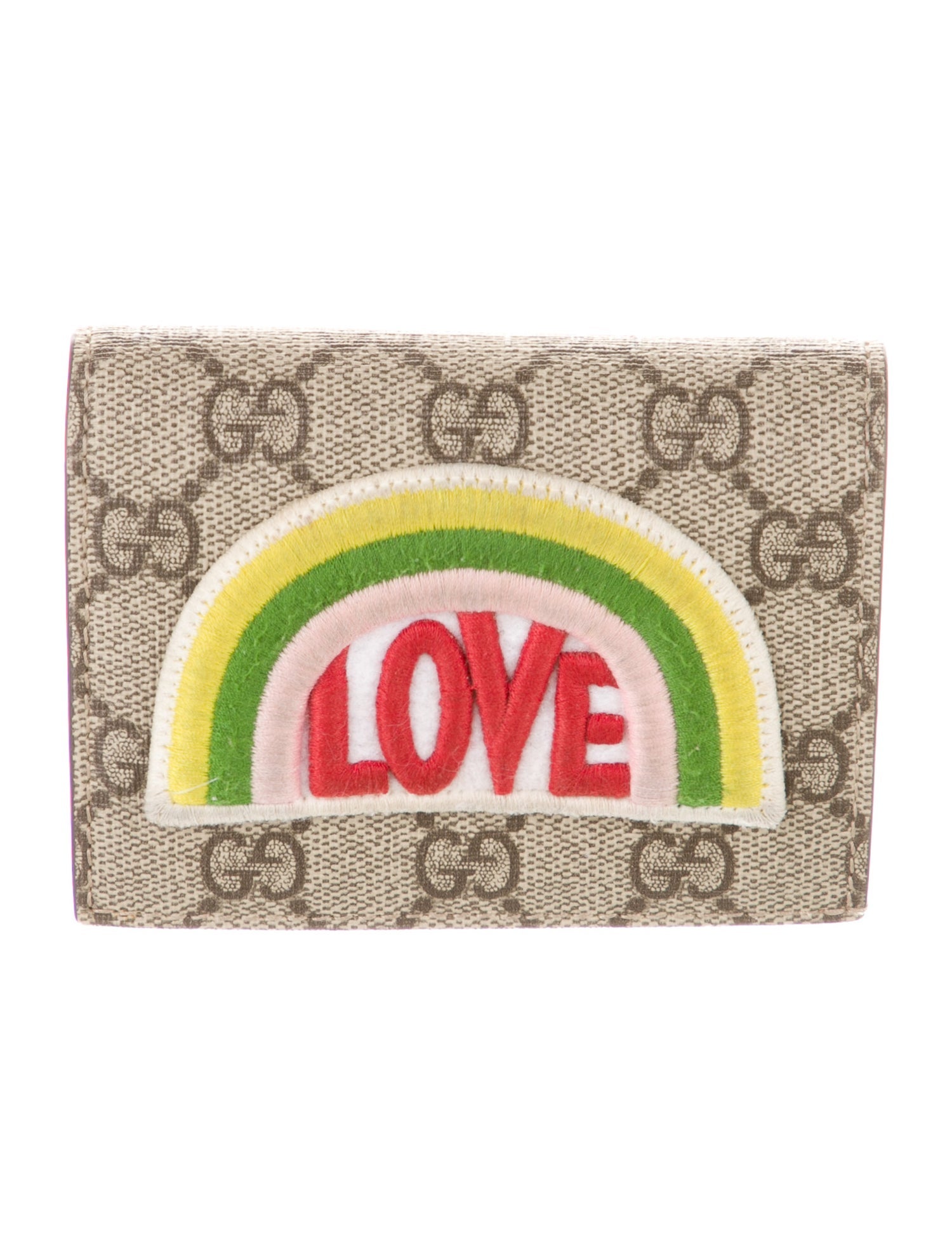 Gucci GG Supreme Compact Wallet