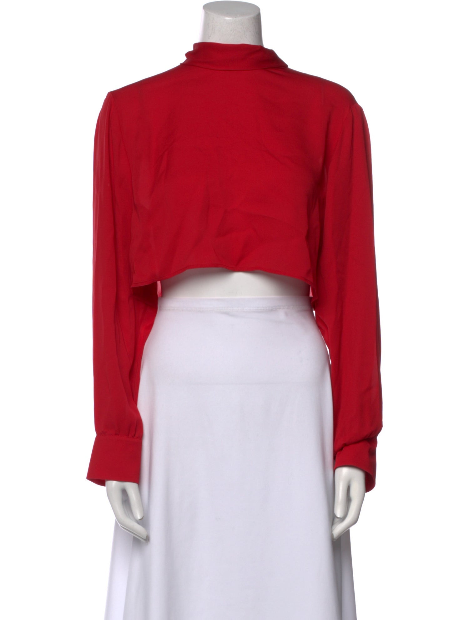 Gucci 2023 Silk Crop Top w/ Tags