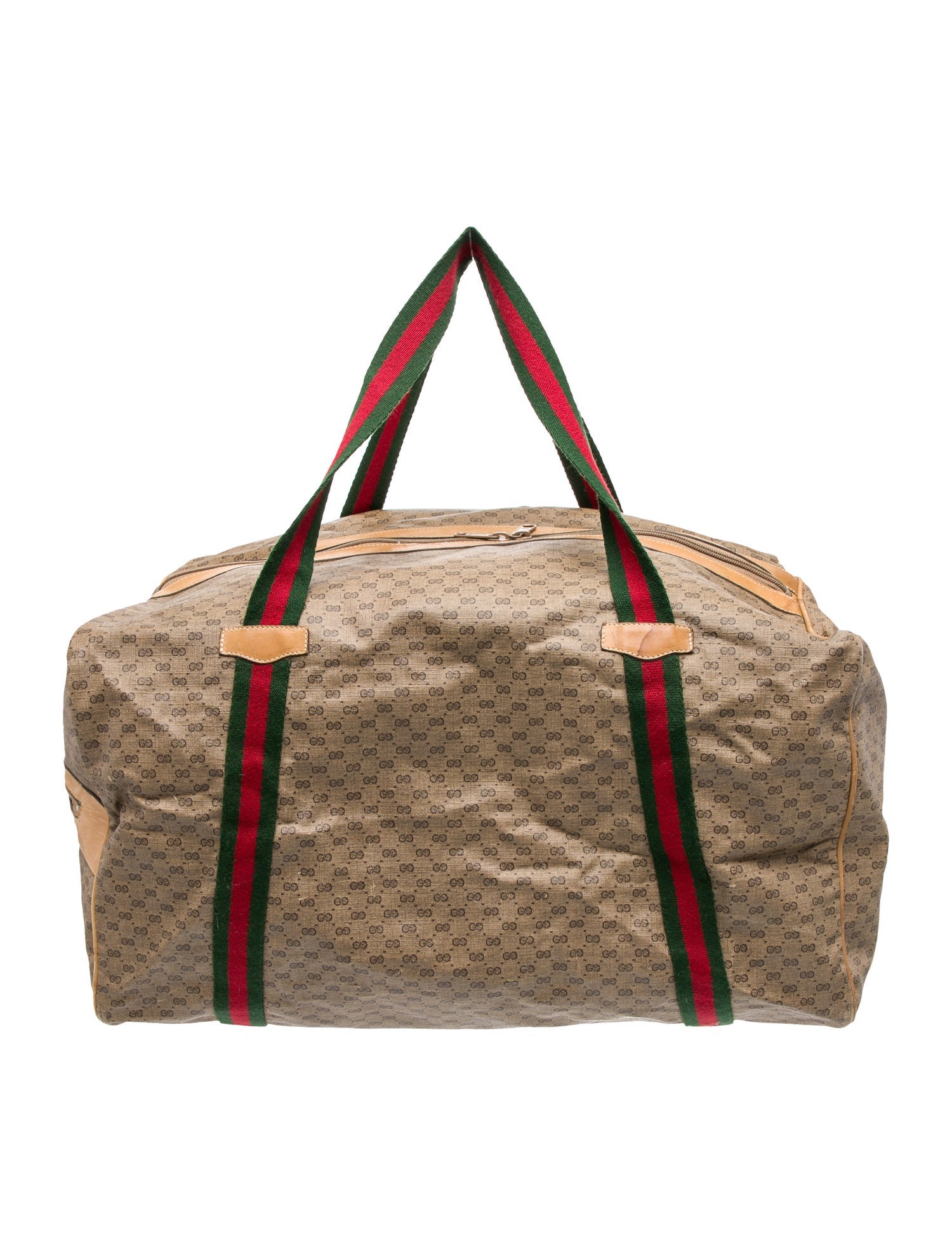 Gucci Web Vintage Web Duffle Vintage