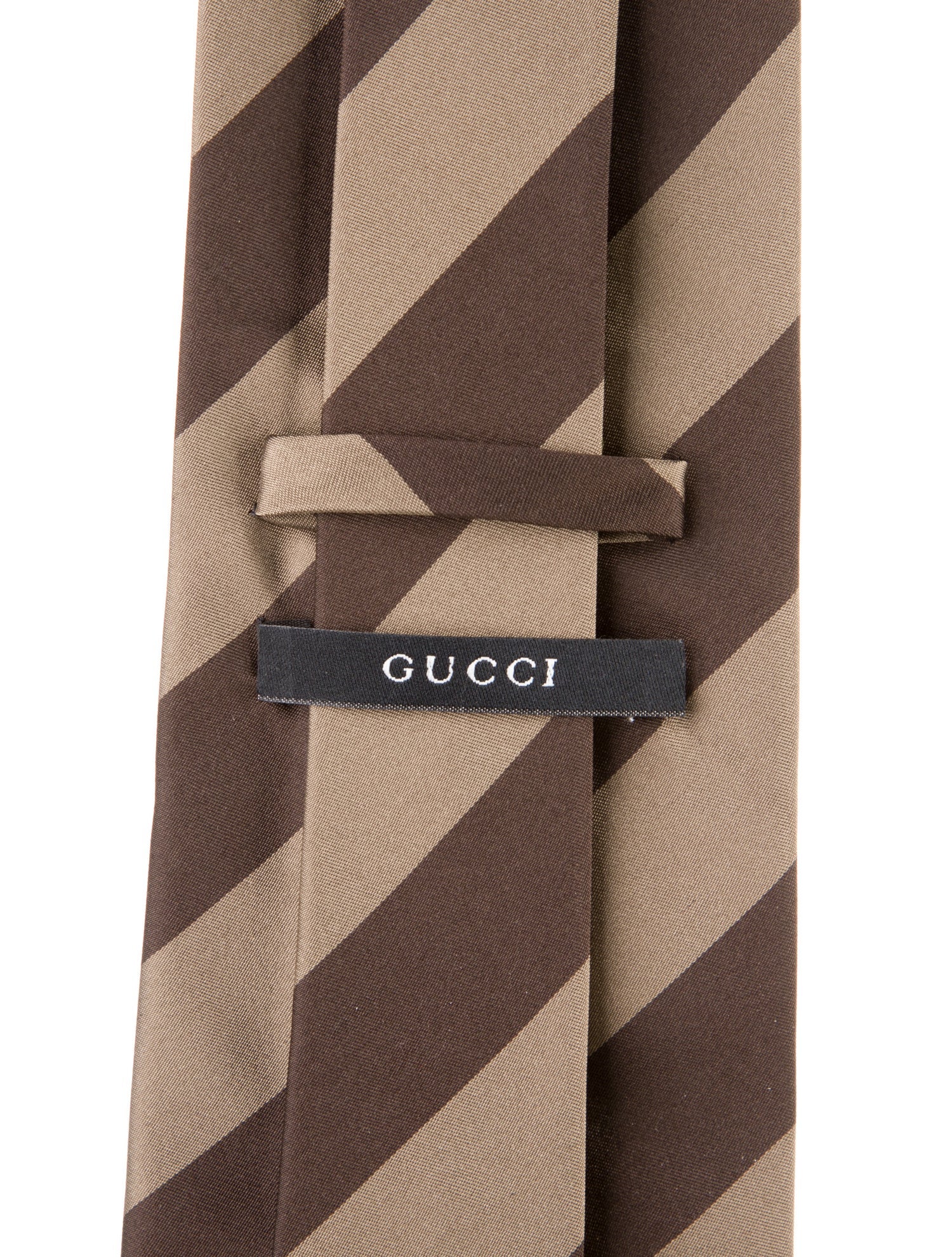 Gucci Stripe Silk Tie