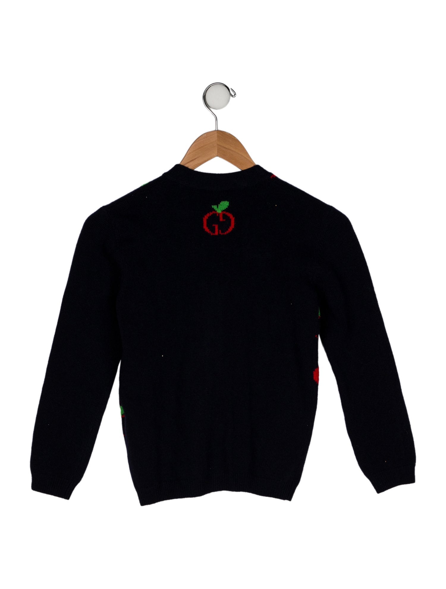 Gucci Boys' Wool Apple Cardigan w/Tags