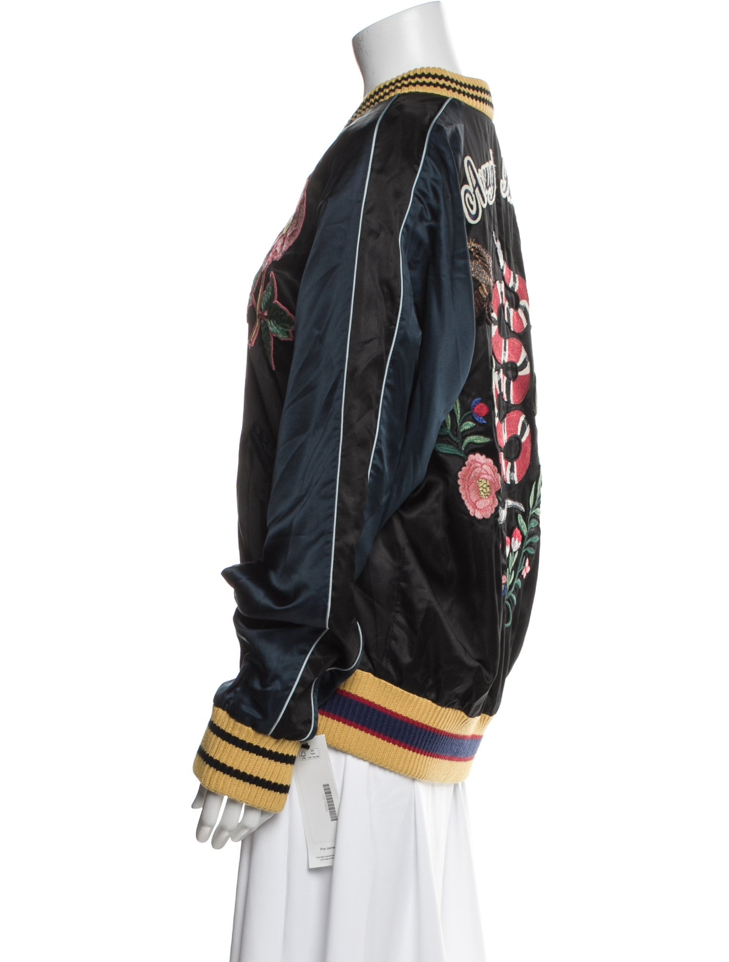 Gucci 2016 Graphic Print Bomber Jacket