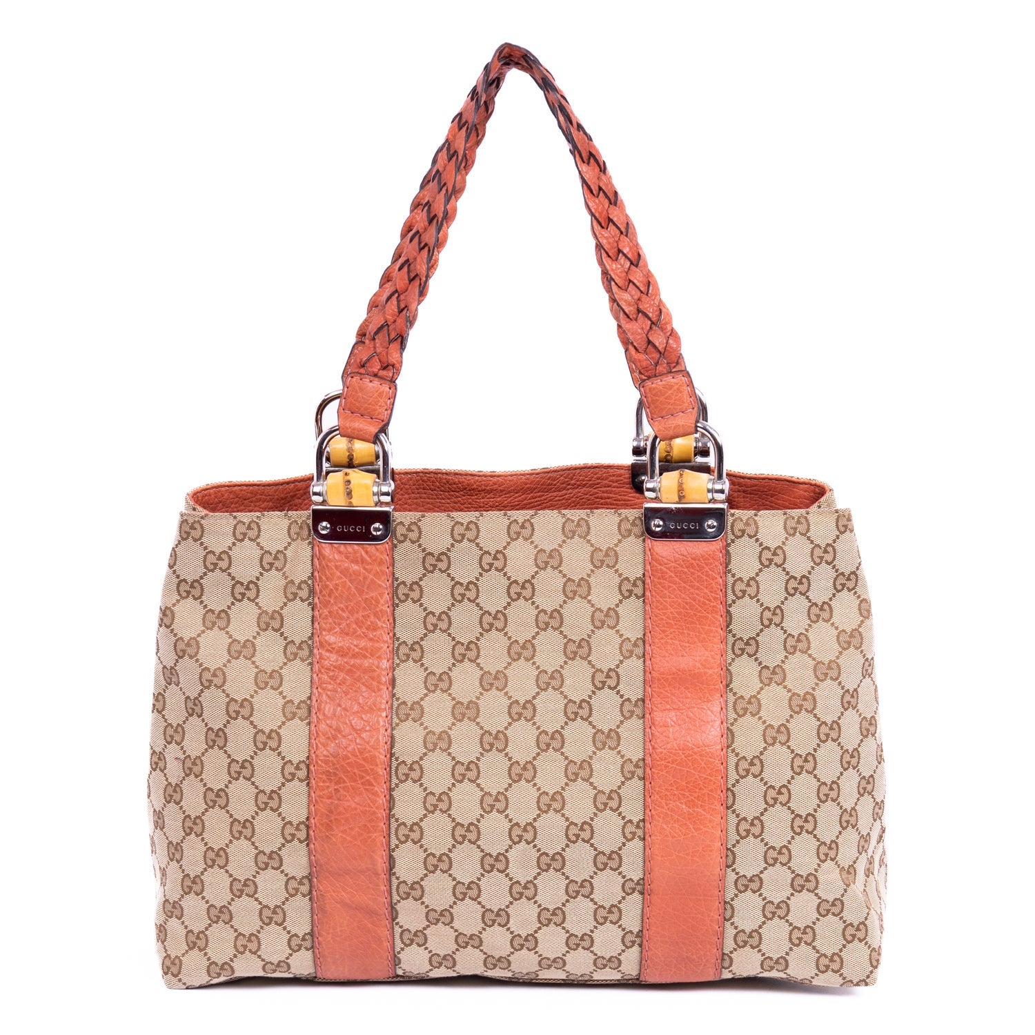 Gucci GG Bamboo Bar Tote w/ Tags