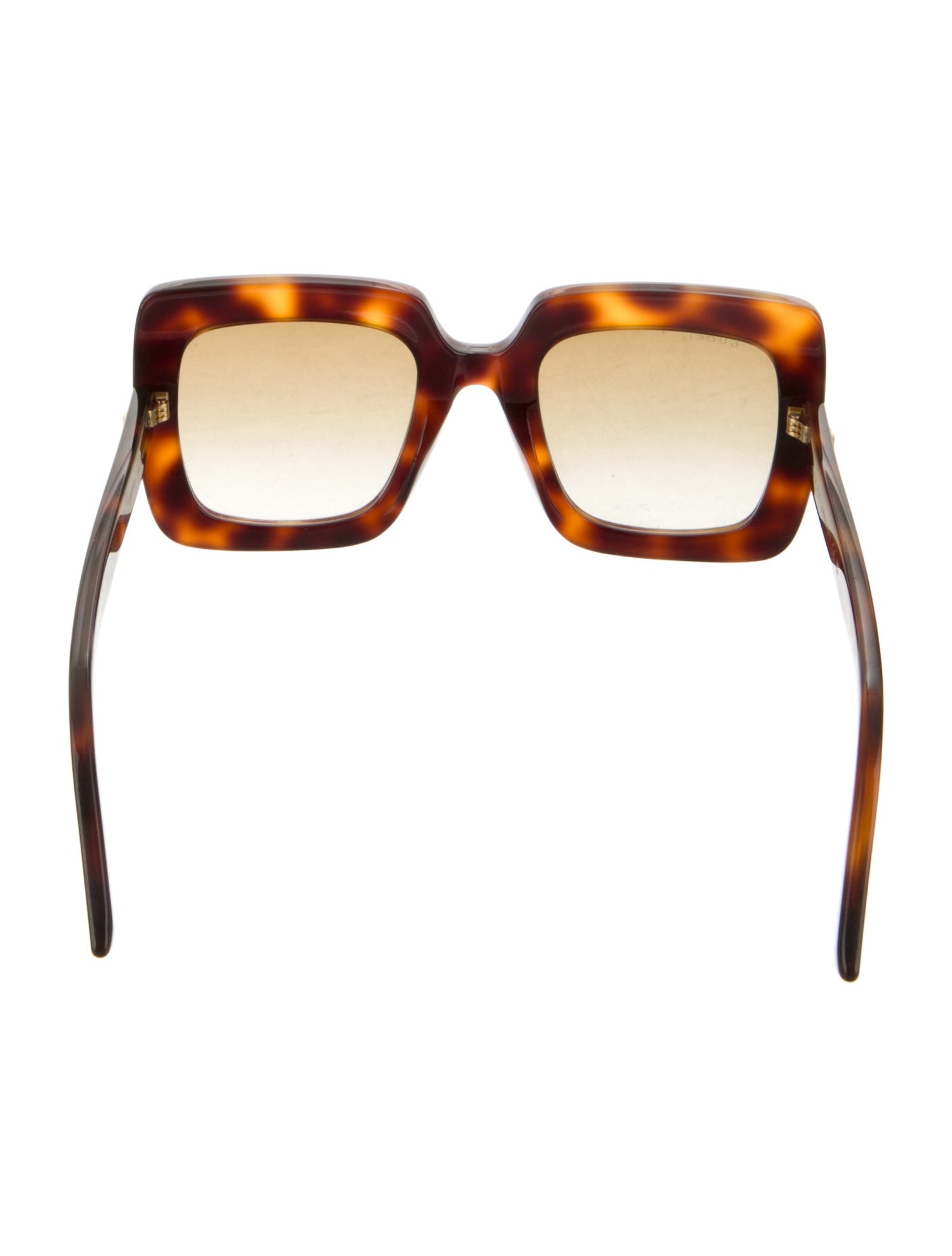 Gucci Interlocking G Logo Square Sunglasses