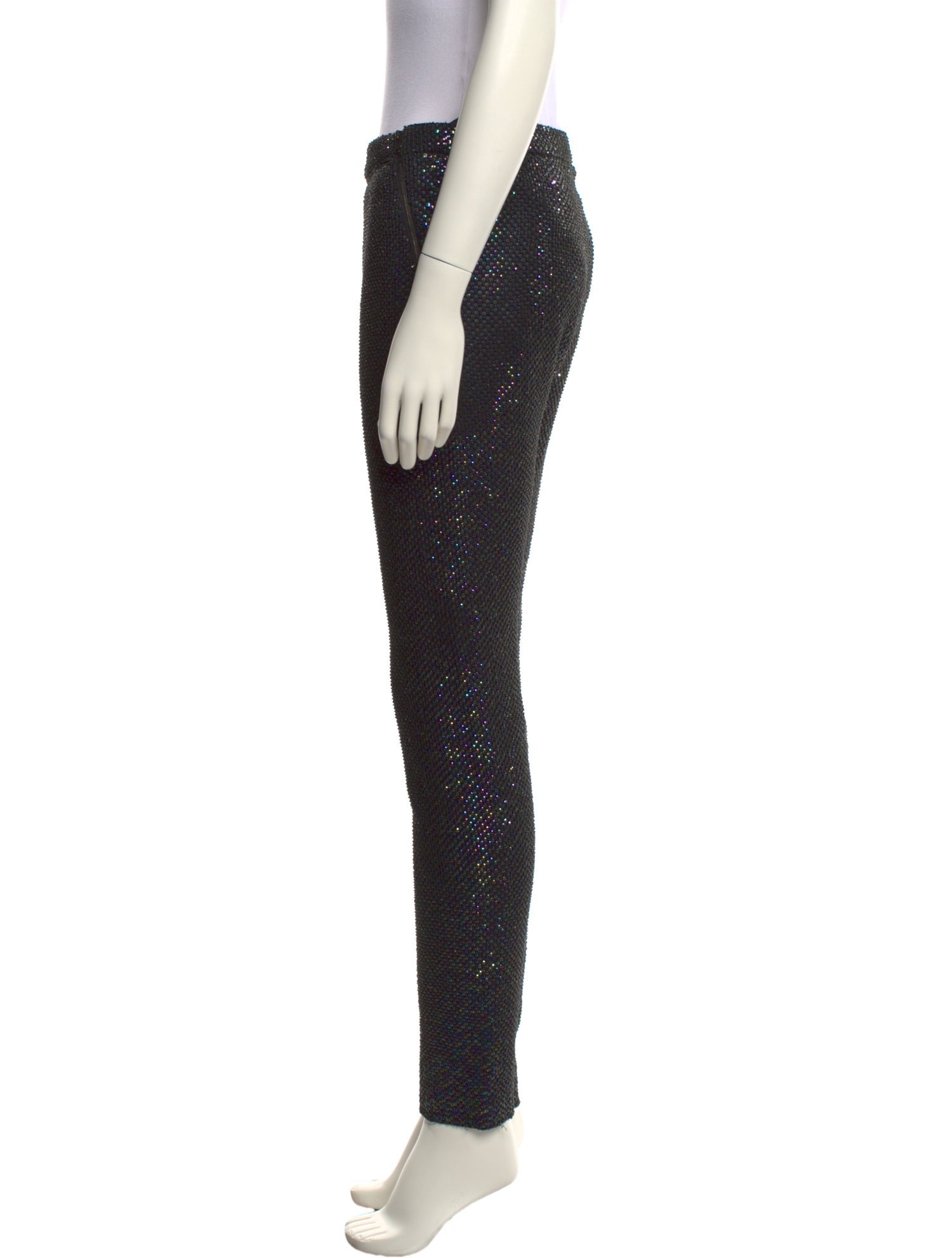 Gucci Sequin Skinny Leg Pants
