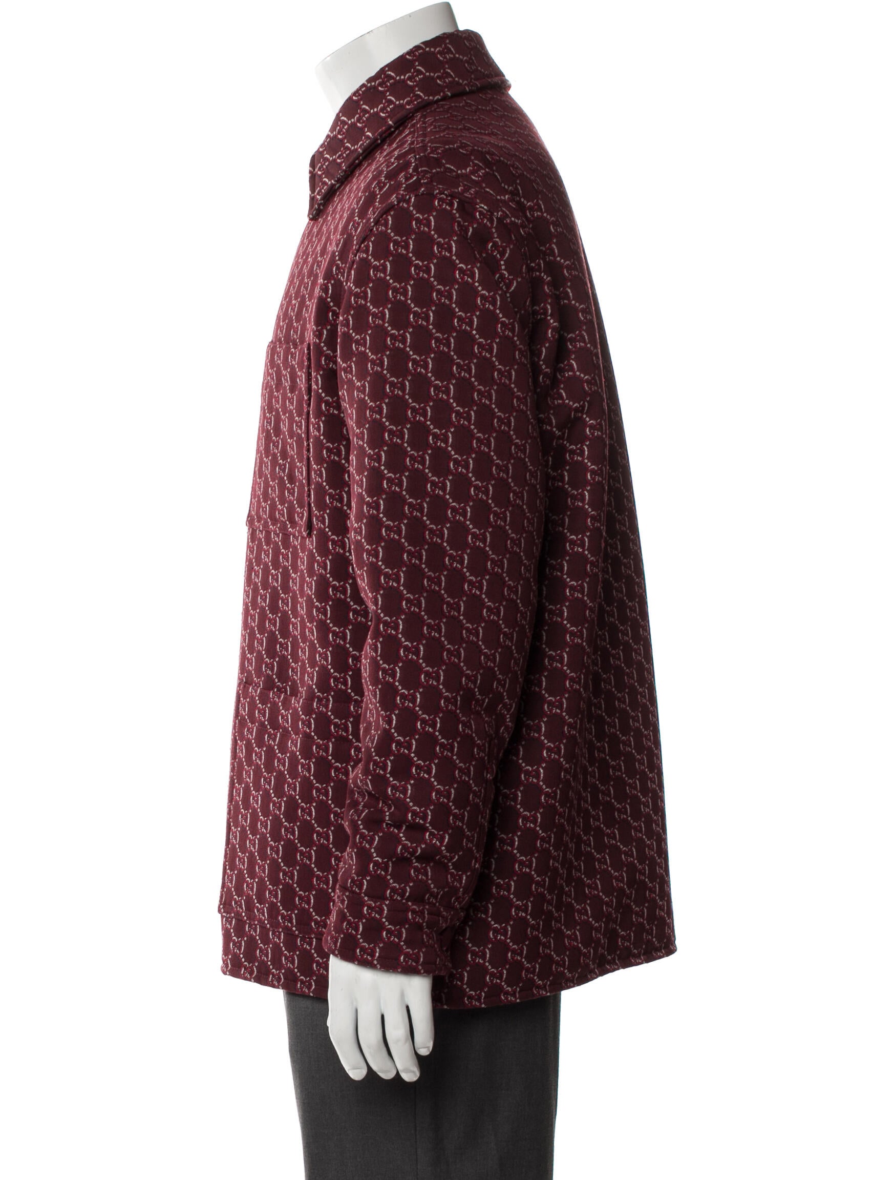 Gucci GG Logo Wool Jacket