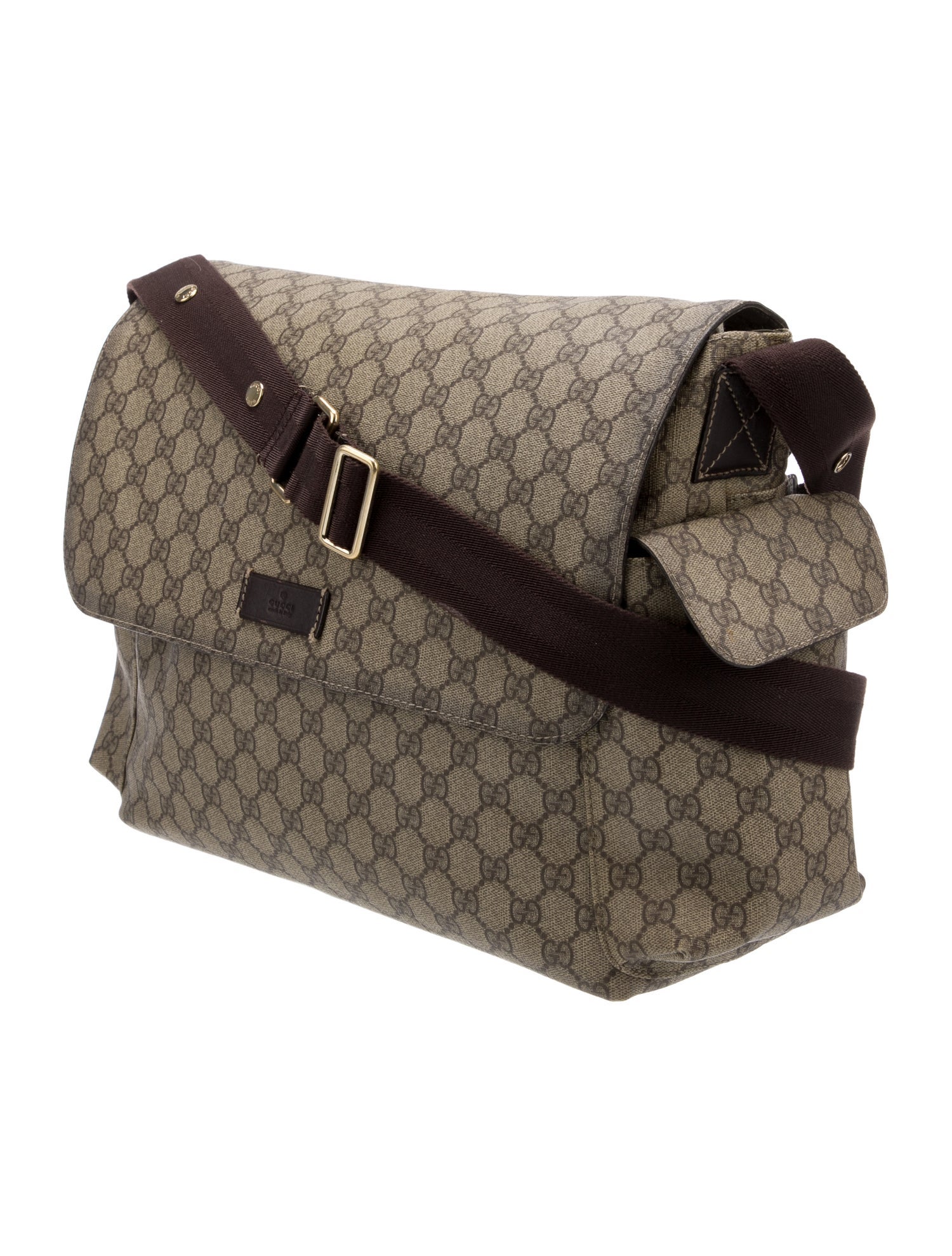 Gucci GG Coated Canvas Diaper Bag