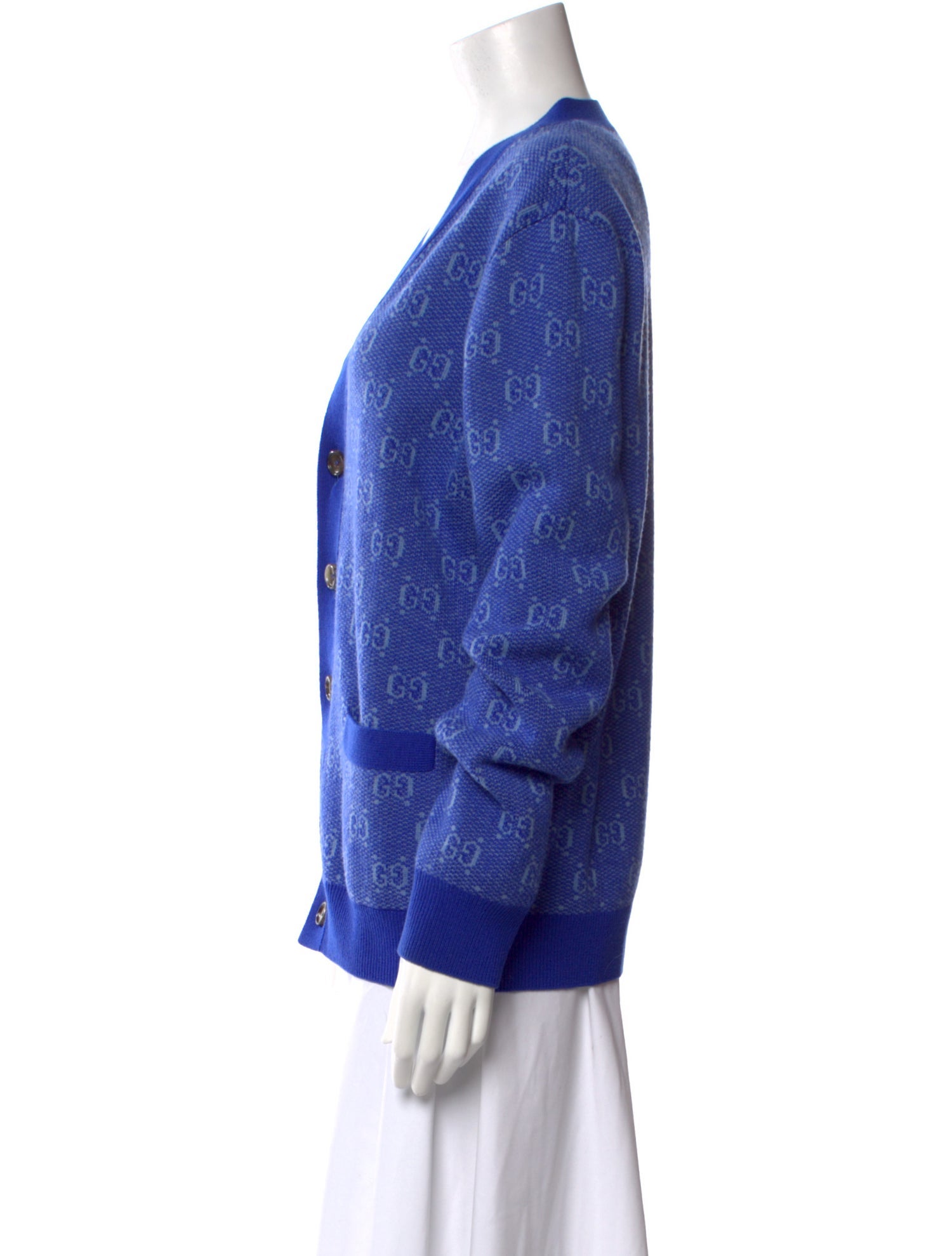 Gucci 2023 GG Logo Cardigan