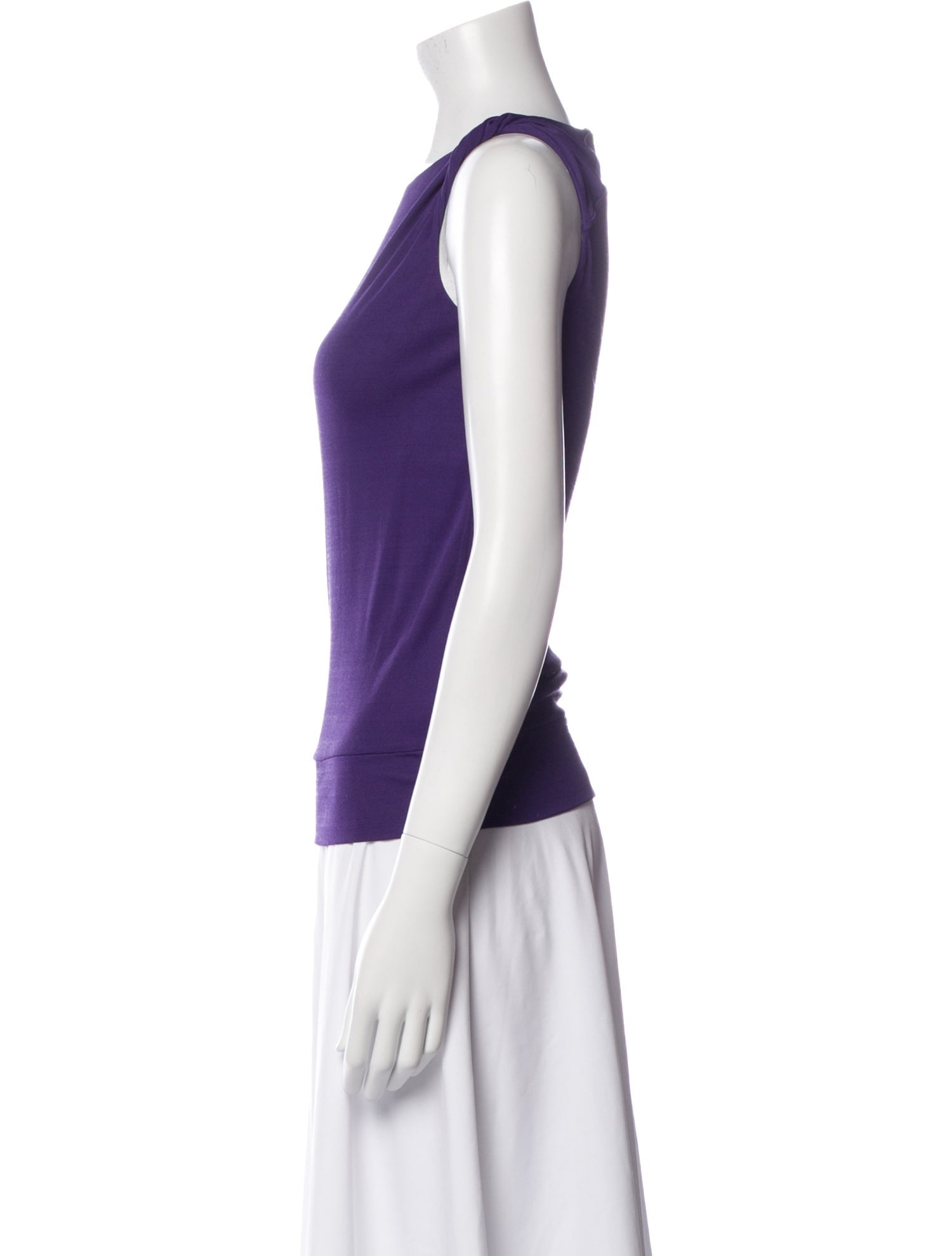 Gucci Scoop Neck Sleeveless Top