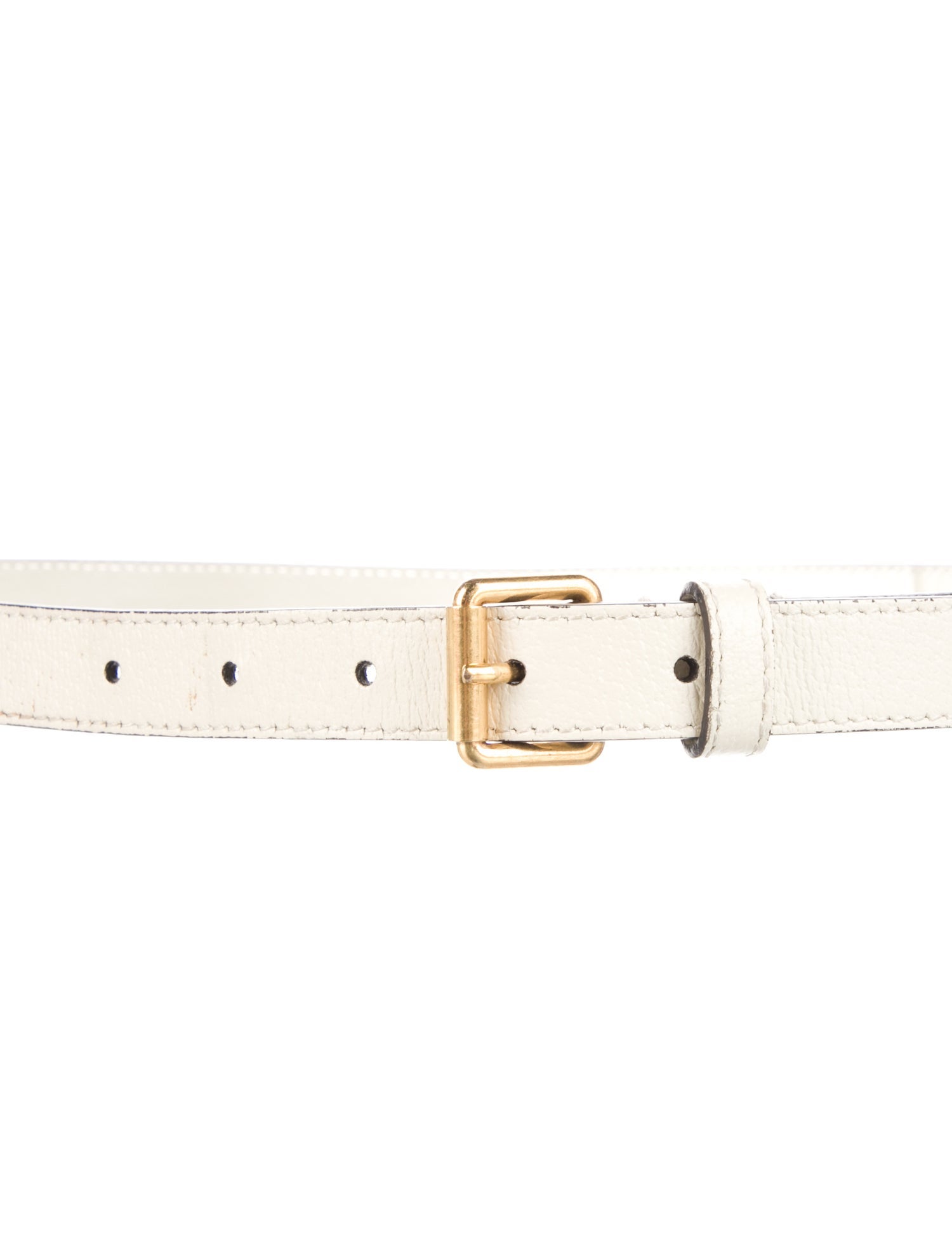 Gucci Skinny Leather Waist Belt