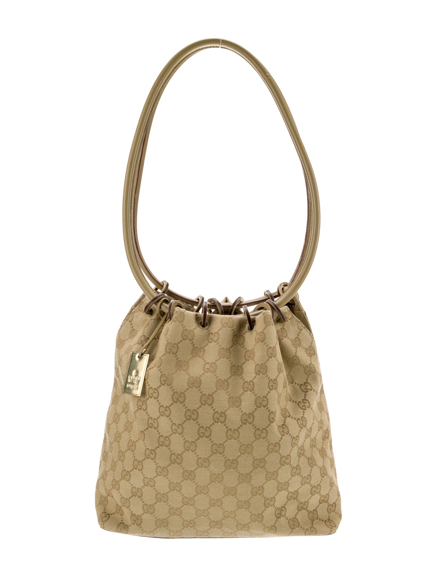 Gucci GG Canvas GG Canvas Ring Bucket Bag