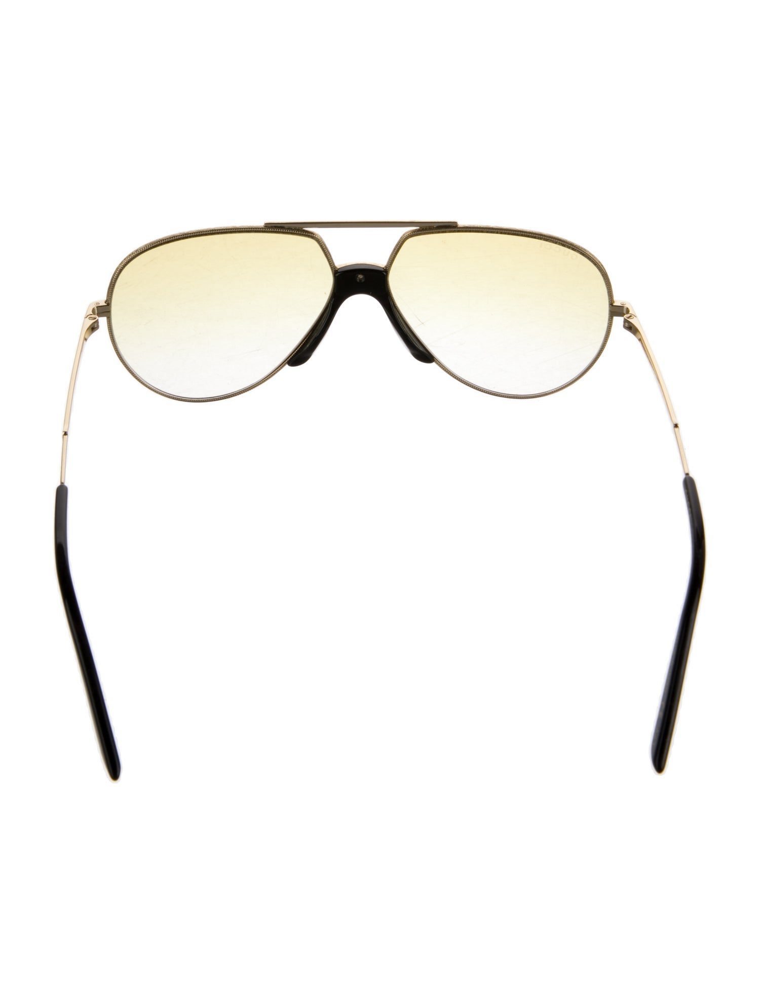 Gucci Web Accent Aviator Sunglasses