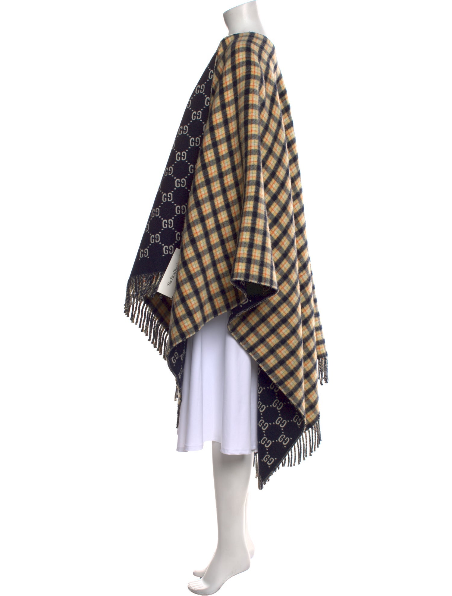 Gucci Wool Plaid Print Sweater