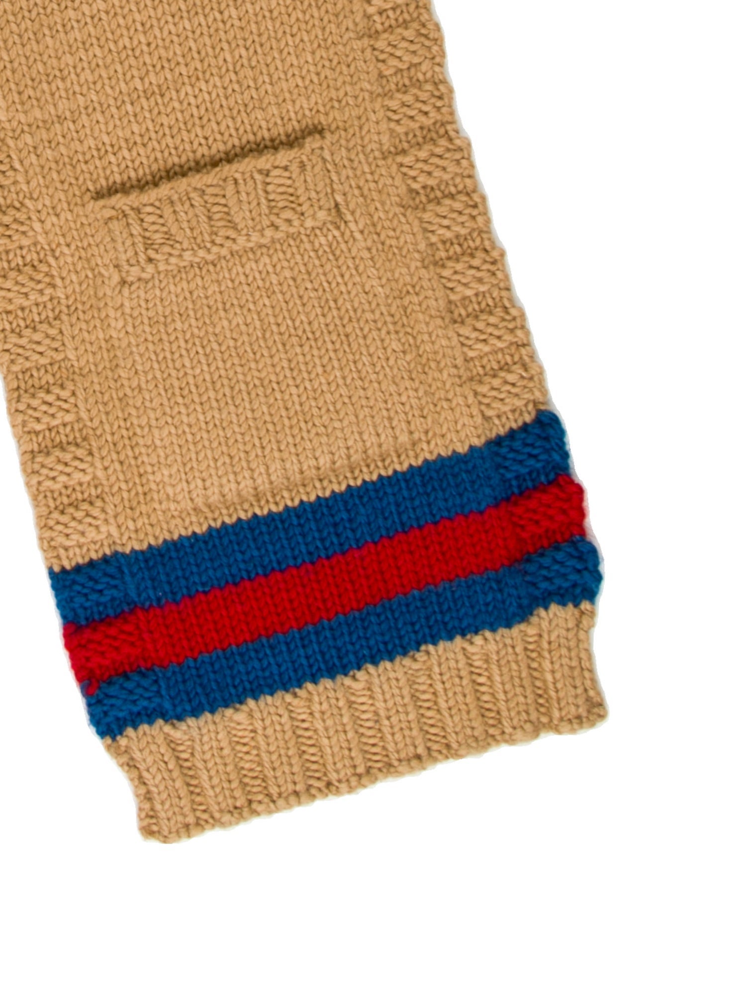 Gucci Wool Striped Scarf