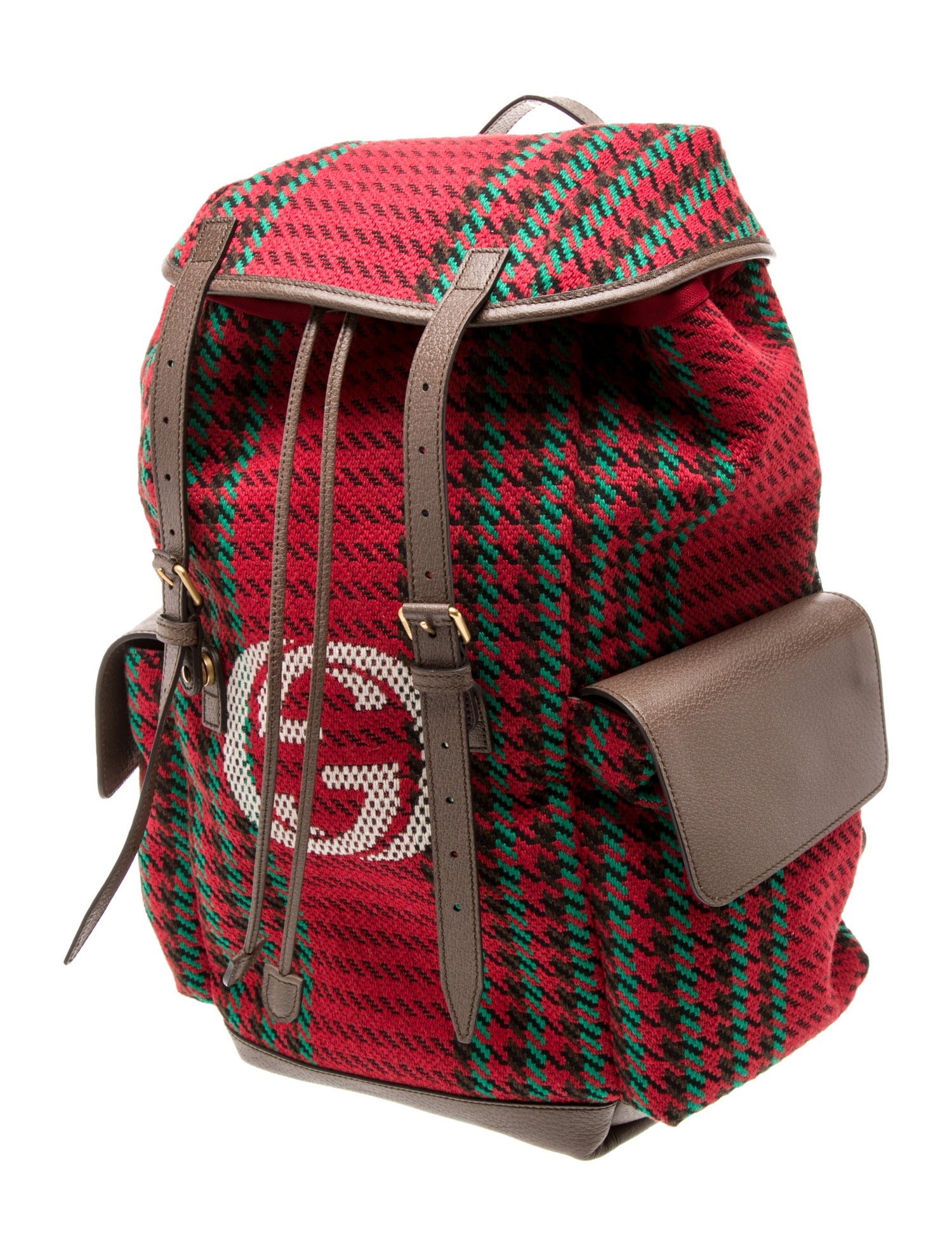 Gucci Interlocking G Houndstooth