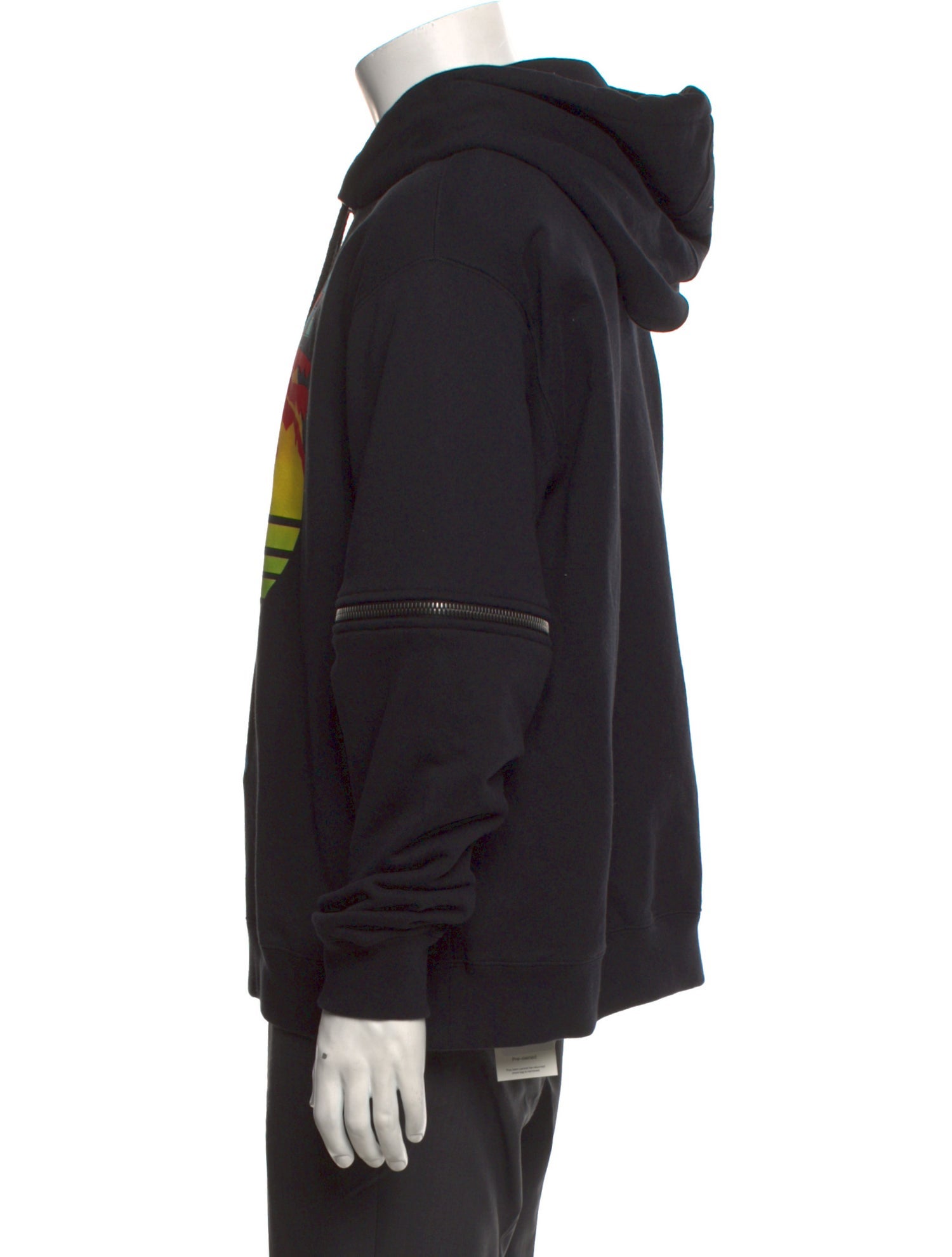 Gucci Graphic Print Crew Neck Hoodie