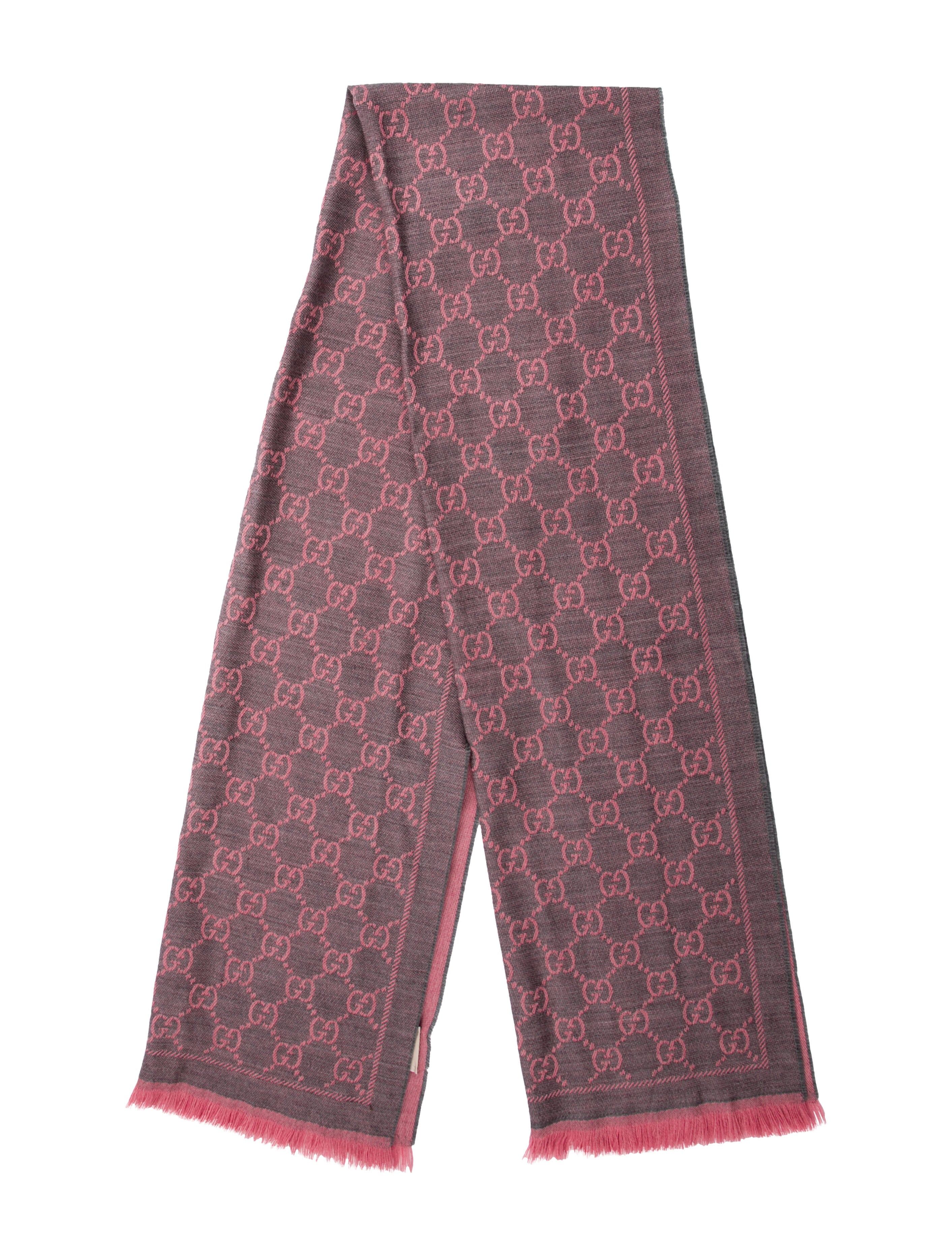 Gucci Wool Printed Scarf