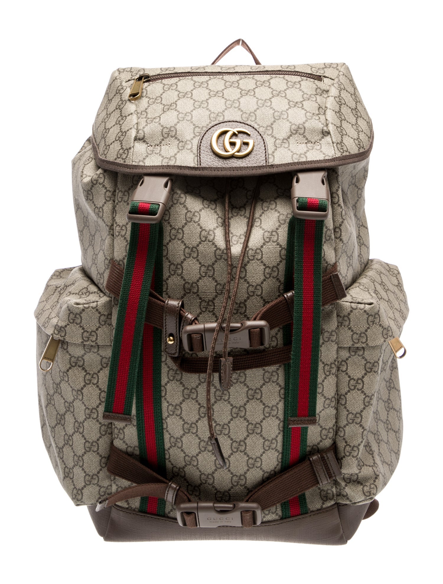 Gucci GG Supreme GG Supreme Web Skateboard Techpack