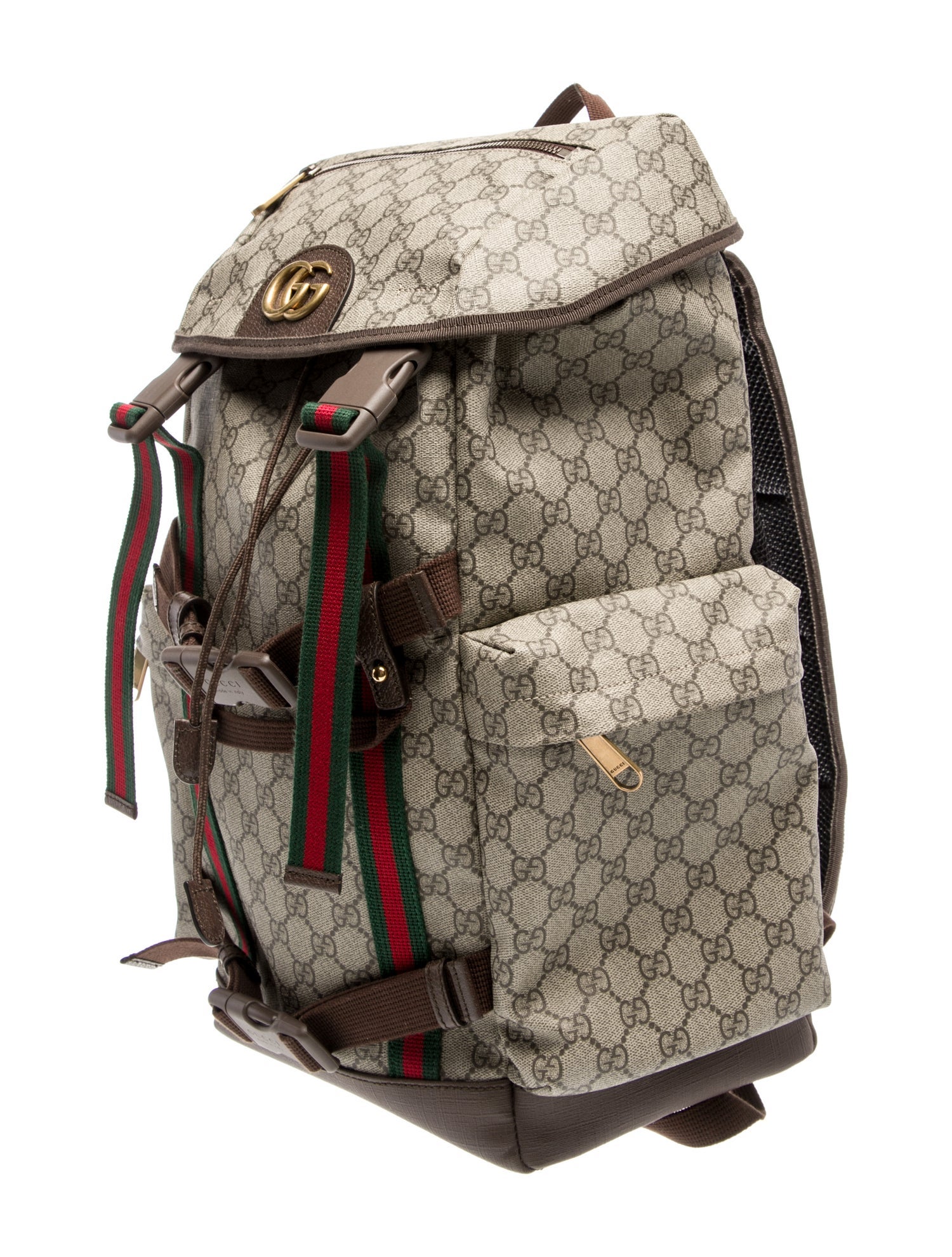 Gucci GG Supreme GG Supreme Web Skateboard Techpack