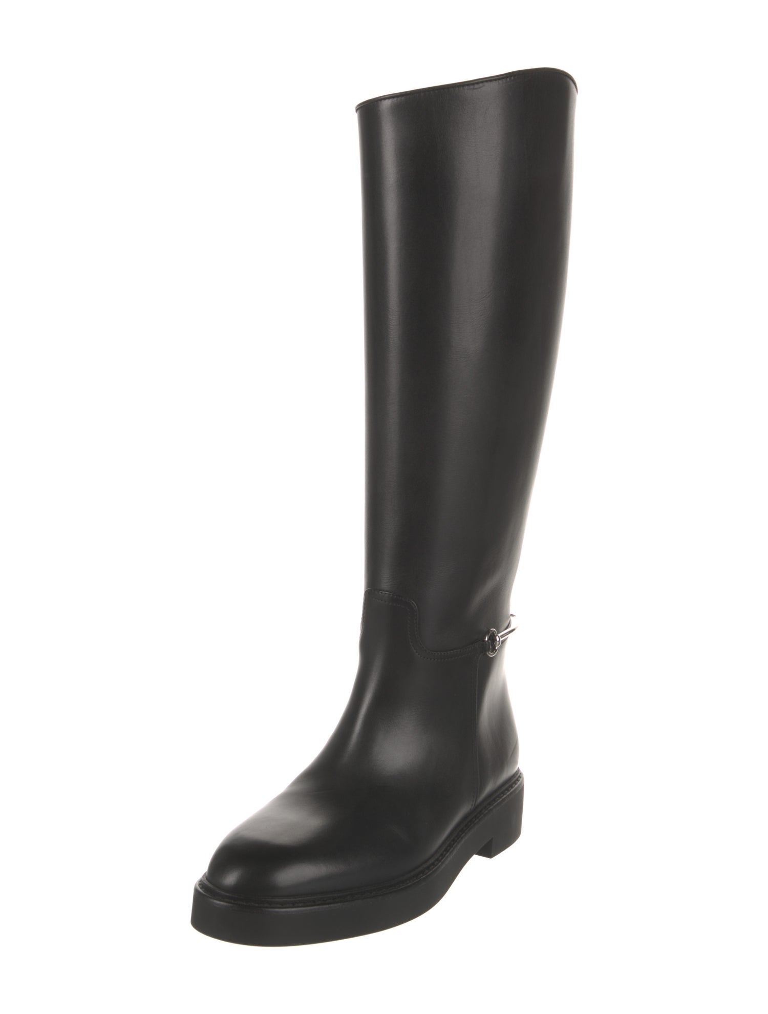 Gucci Leather Riding Boots w/ Tags